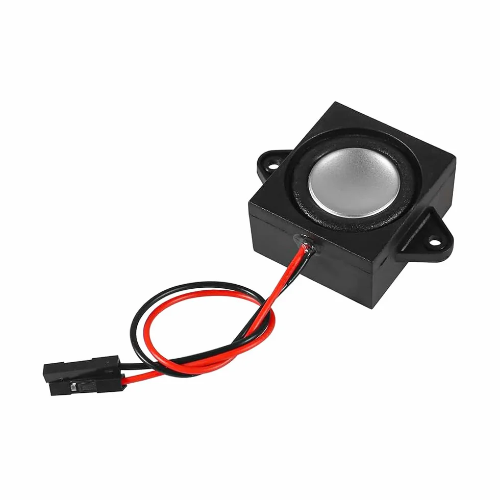 4PCS Mini Haut-Parleur à Cavité Unique de 3 Watts 8 Ohms, Interface de Séparation de Connecteur de Haut-Parleur de Petits Haut-parleurs Portables pour Variété de Petits Projets électroniques