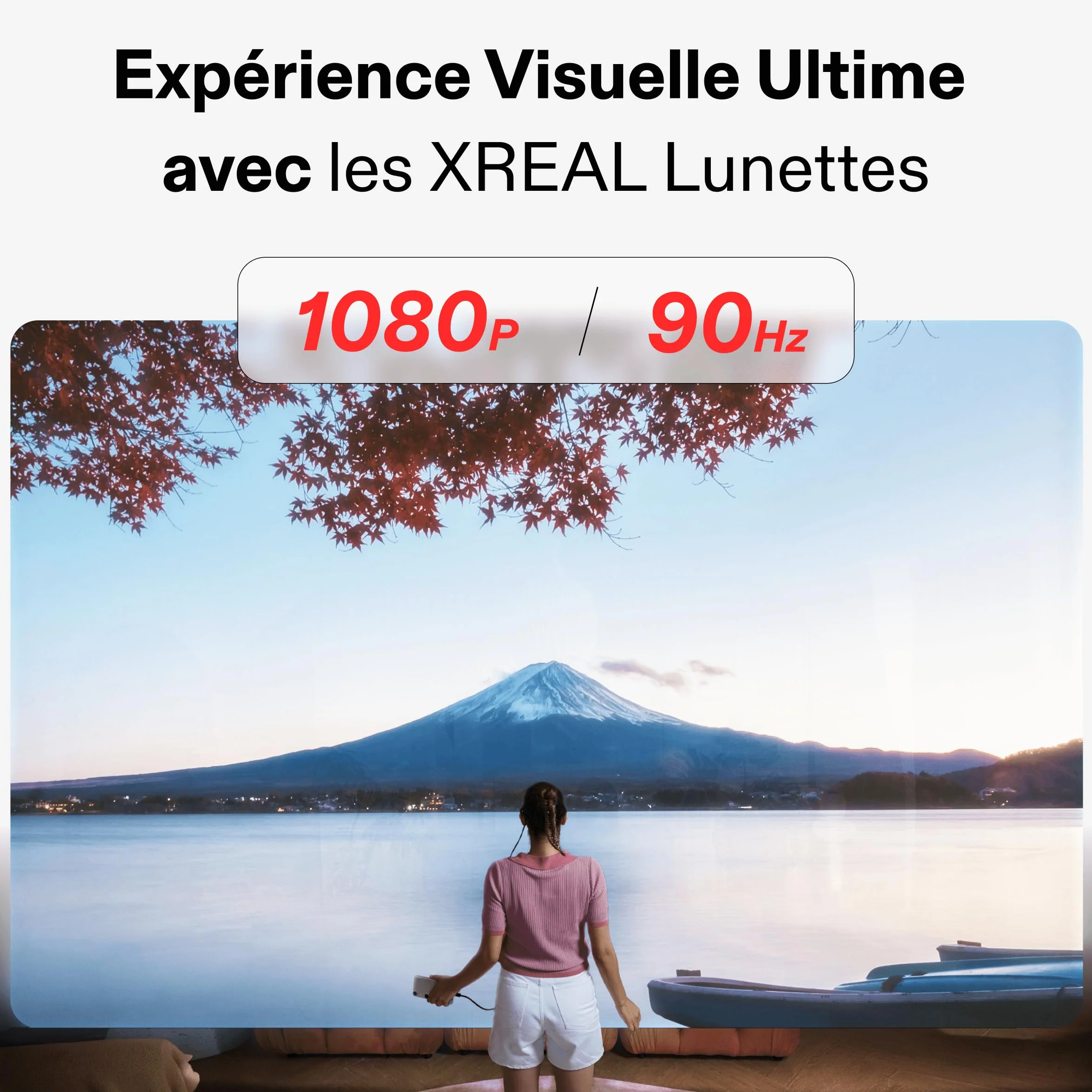 XREAL Beam Pro (WiFi 8G+256G), Spatial Computing Device pour AR Lunettes, Double Caméra 3D 50MP, écran 1080p 90 Hz, Android14 NebulaOS+Google Play, WiFi 6, Bluetooth 5.2 XR Lunettes