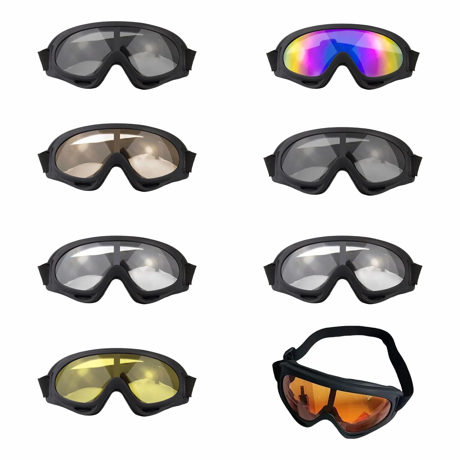 Lunettes d'extérieur coupe-vent cyclisme durables anti-sable