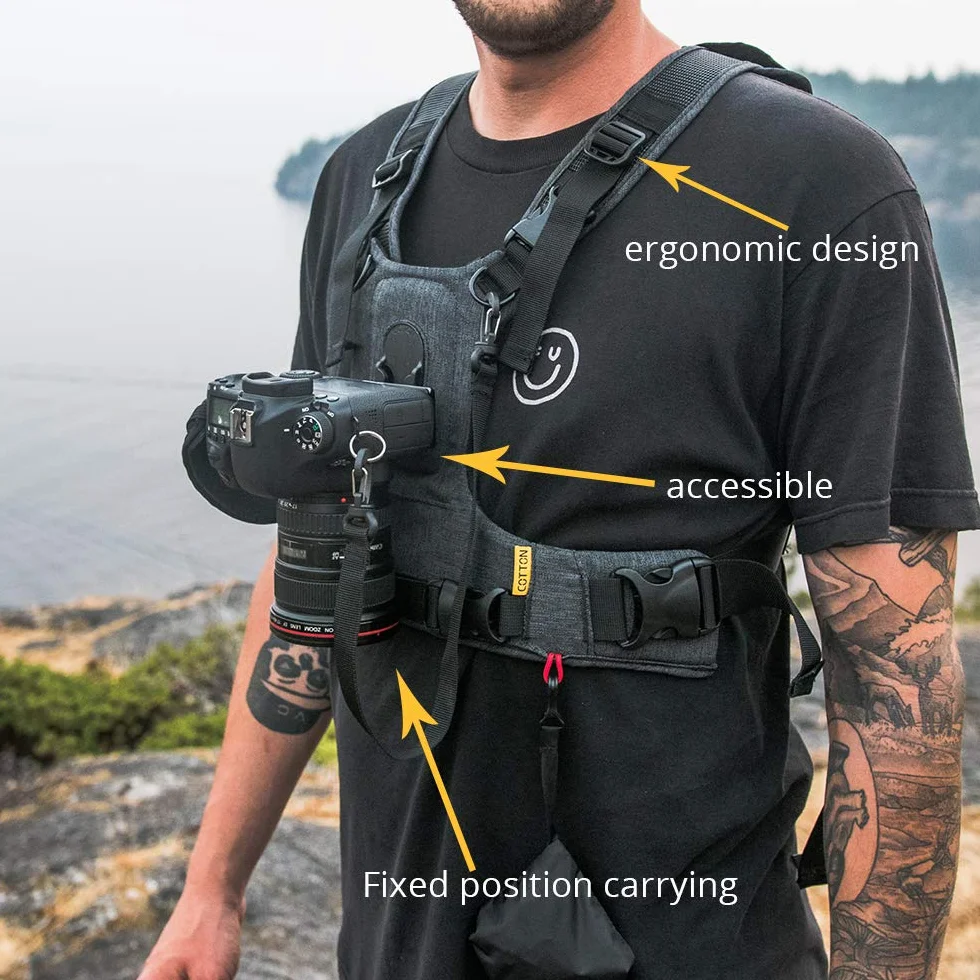 Cotton Carrier G3 Harnais double caméra