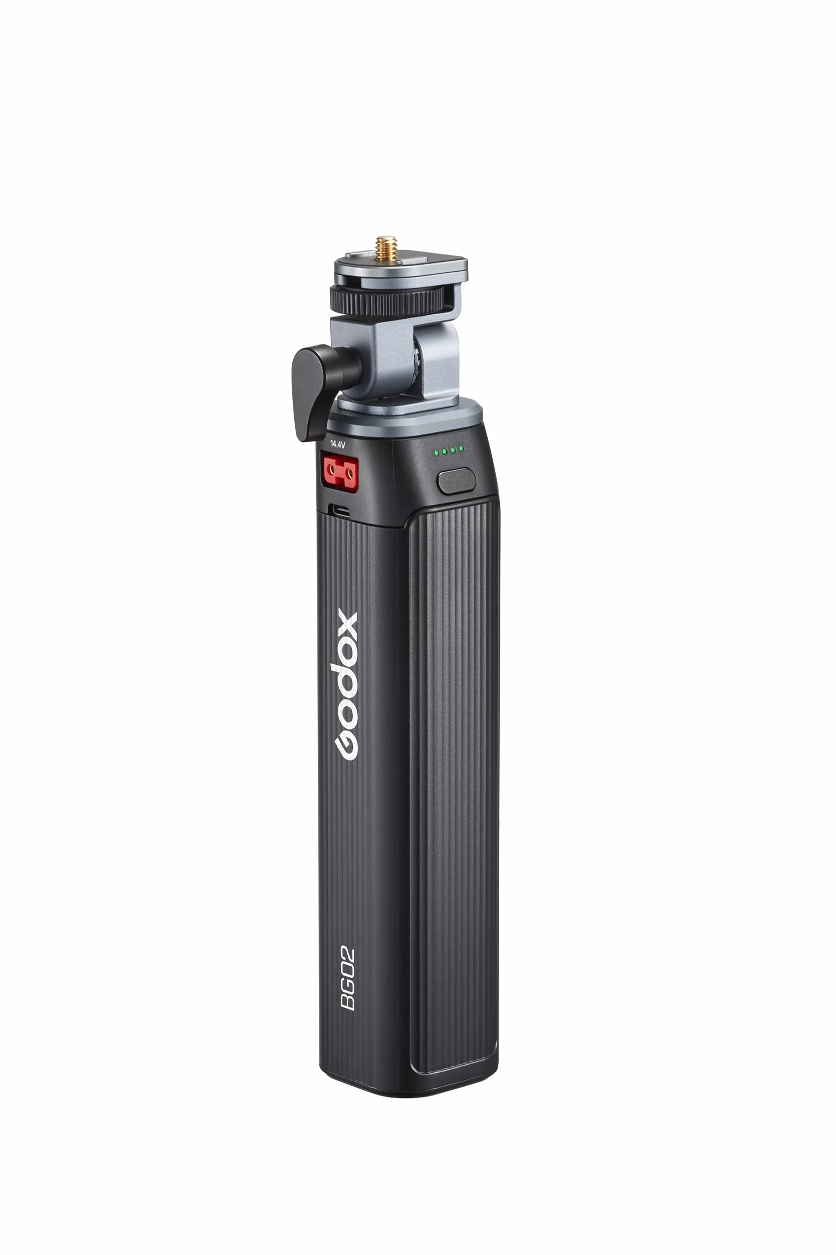 Godox BG02 Battery Grip, solution portable de 95 Wh pour Flash Godox AD100Pro, AD200 PRO II, AD300Pro et lumière vidéo LED ML100BI ML100R