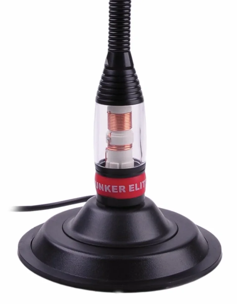 Antenne radio BP acier inoxydable base aimantée 600 W 140 cm 4 dBi