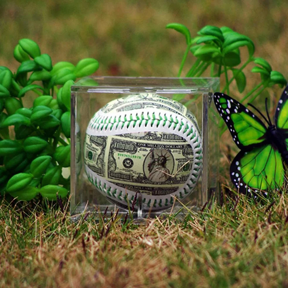 Prezentacja piłki tenisowej, 9*8*5 Pudełko na piłkę baseballową z akrylu, Etui ochronne UV