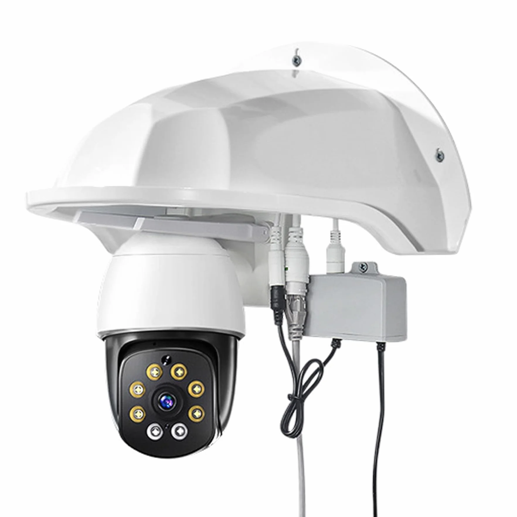 Protection contre la pluie pour caméra extérieure Blink - Housse de protection universelle pour caméra de surveillance, coque pour caméra de sécurité, protection maximale contre l'humidité et le