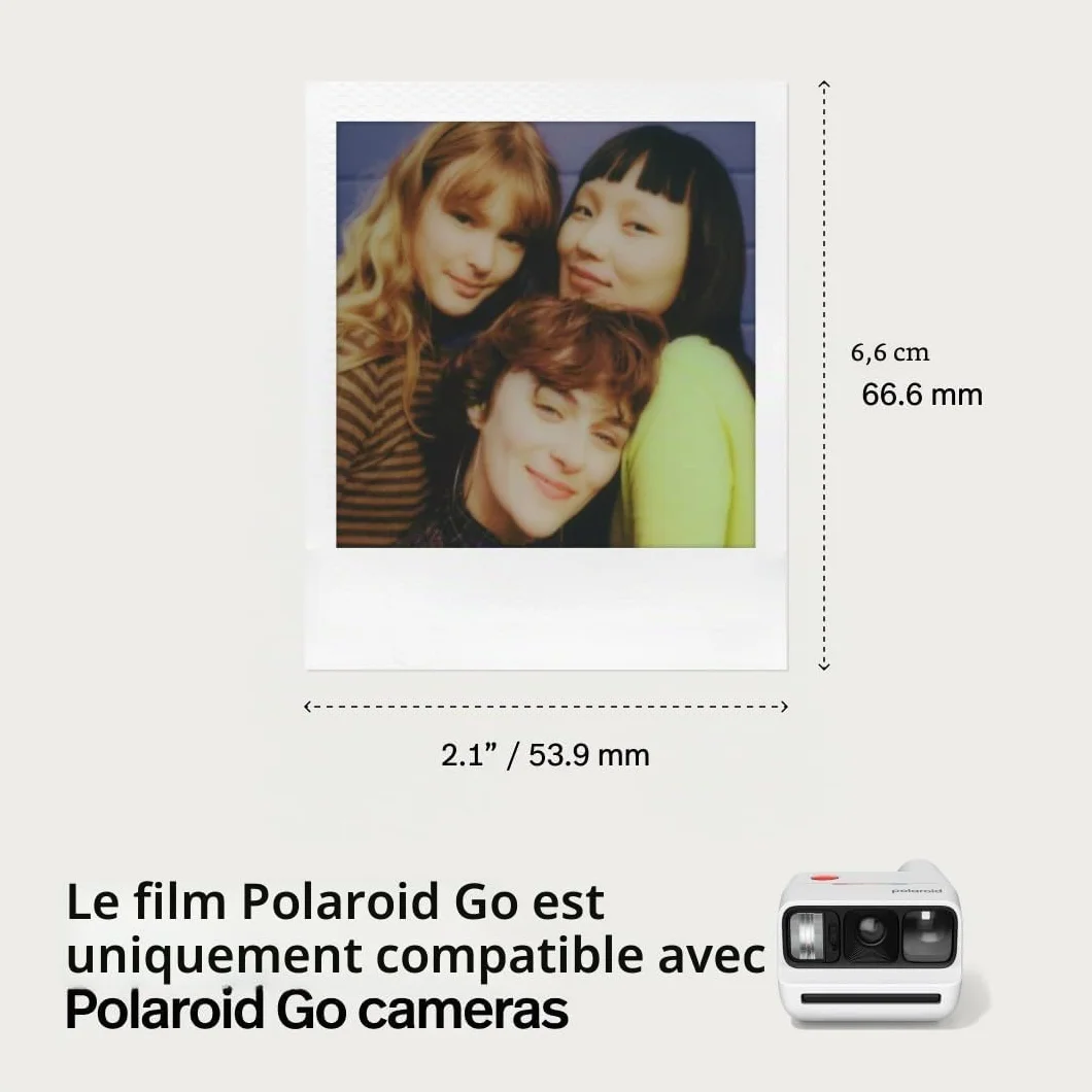 Polaroid GO Film Couleur 16 Photos Generation 2