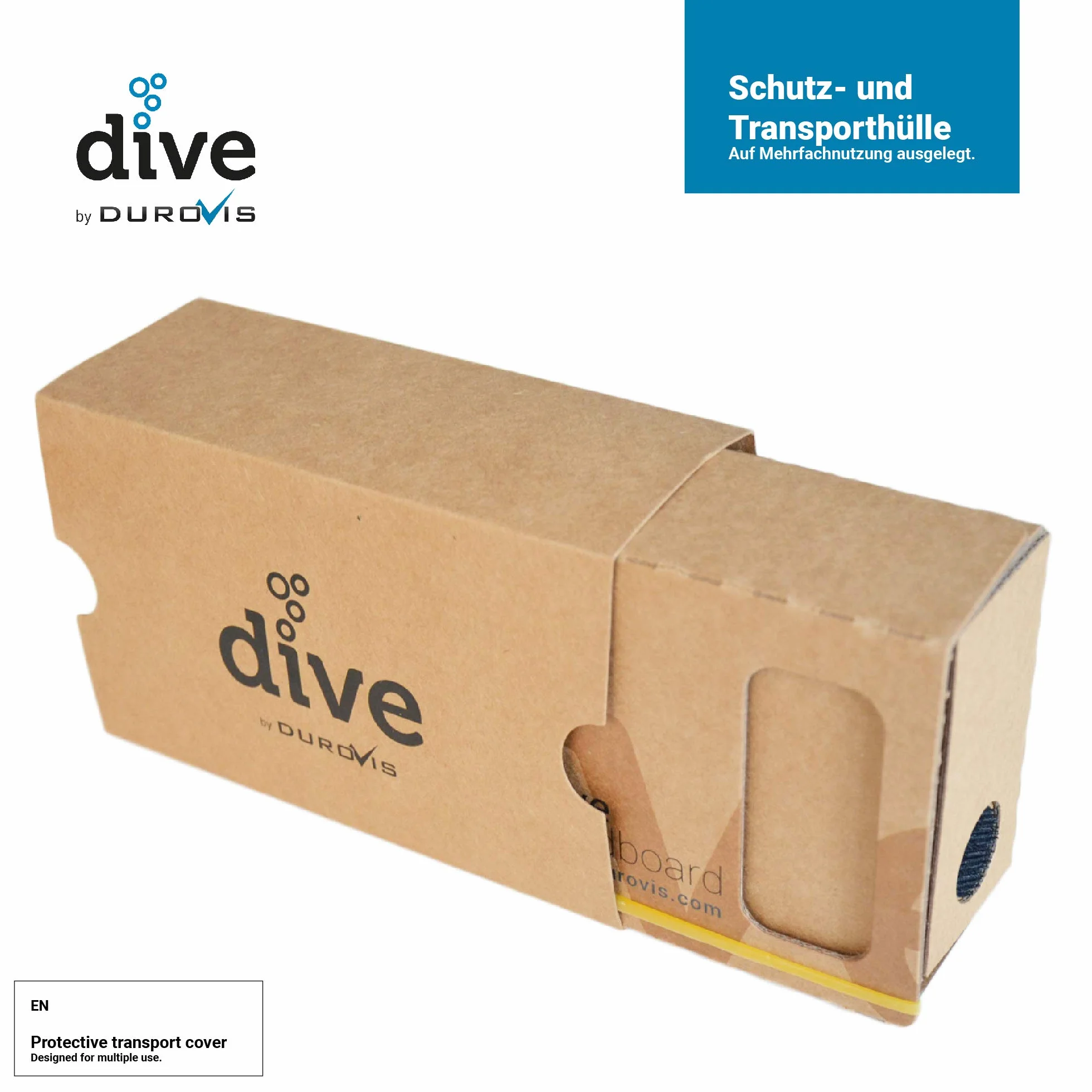 Durovis Dive Cardboard 6 Lunettes de réalité virtuelle VR pour Smartphones 4,0-6,1 Pouces