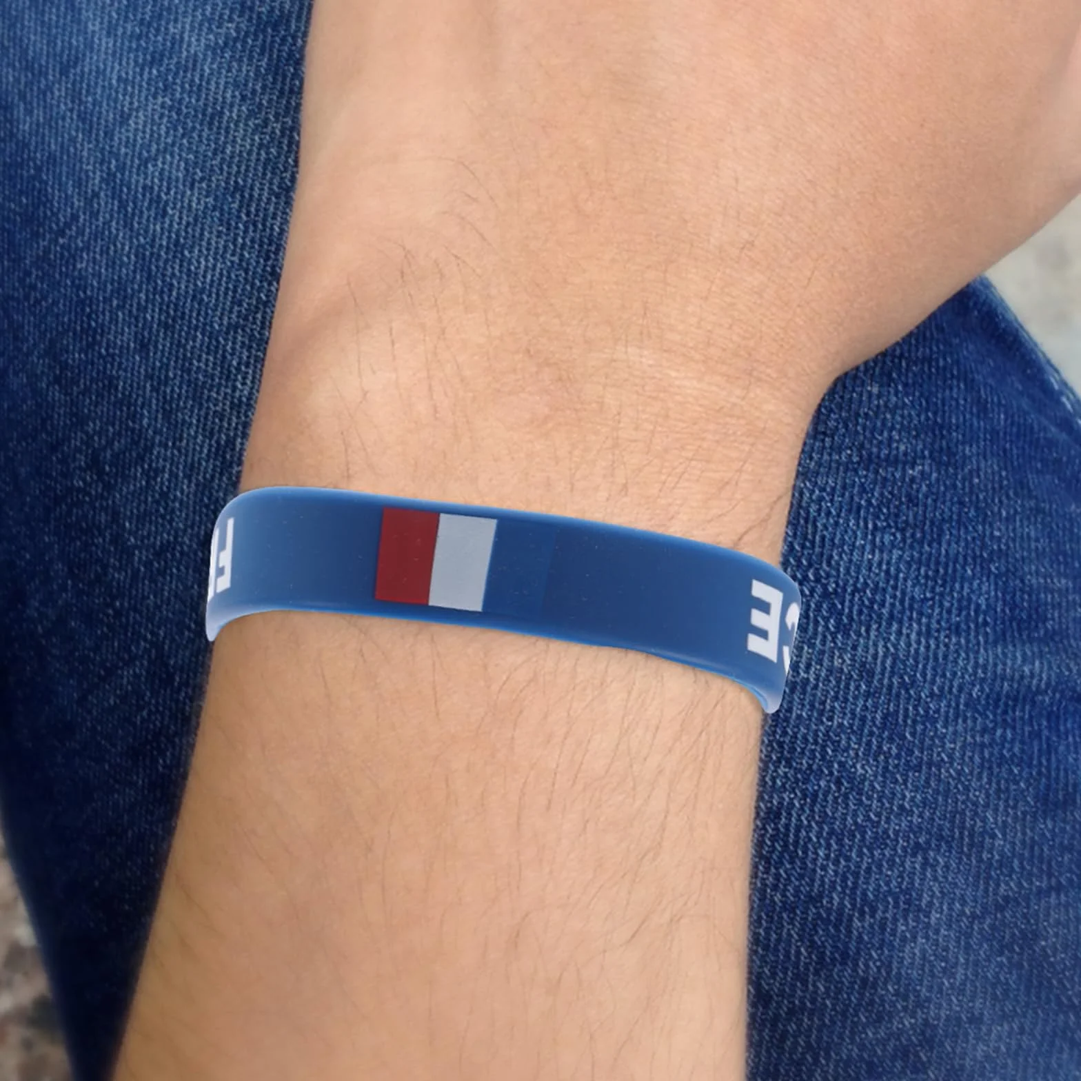 BESPORTBLE 5 Pièces Bracelet Cadeaux Drapeau Français Porte-clés Chaîne à Main