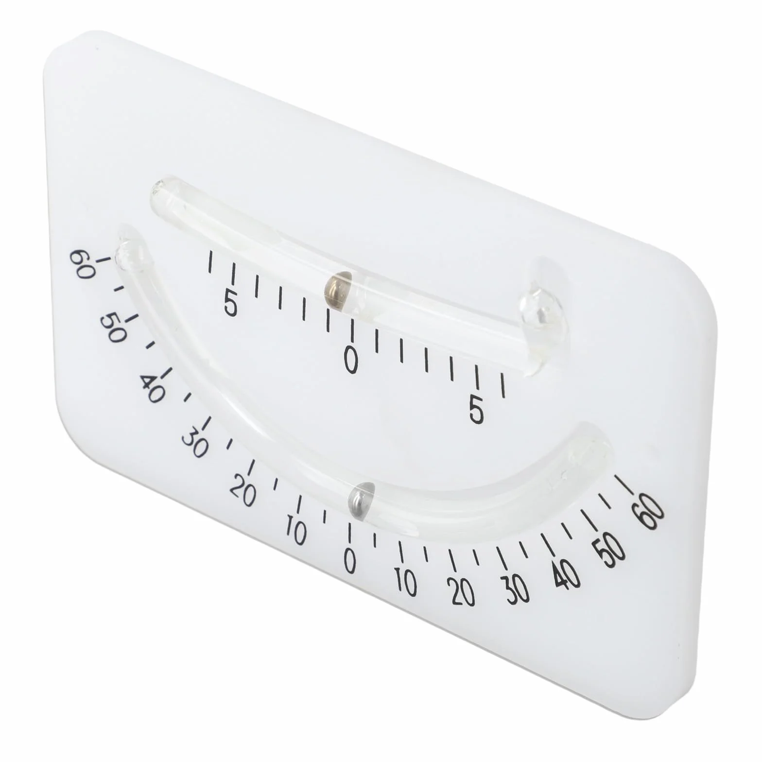 Inclinomètre professionnel pour bateau niveau d'angle marin double tube visibilité nocturne voiliers yachts blanc vert