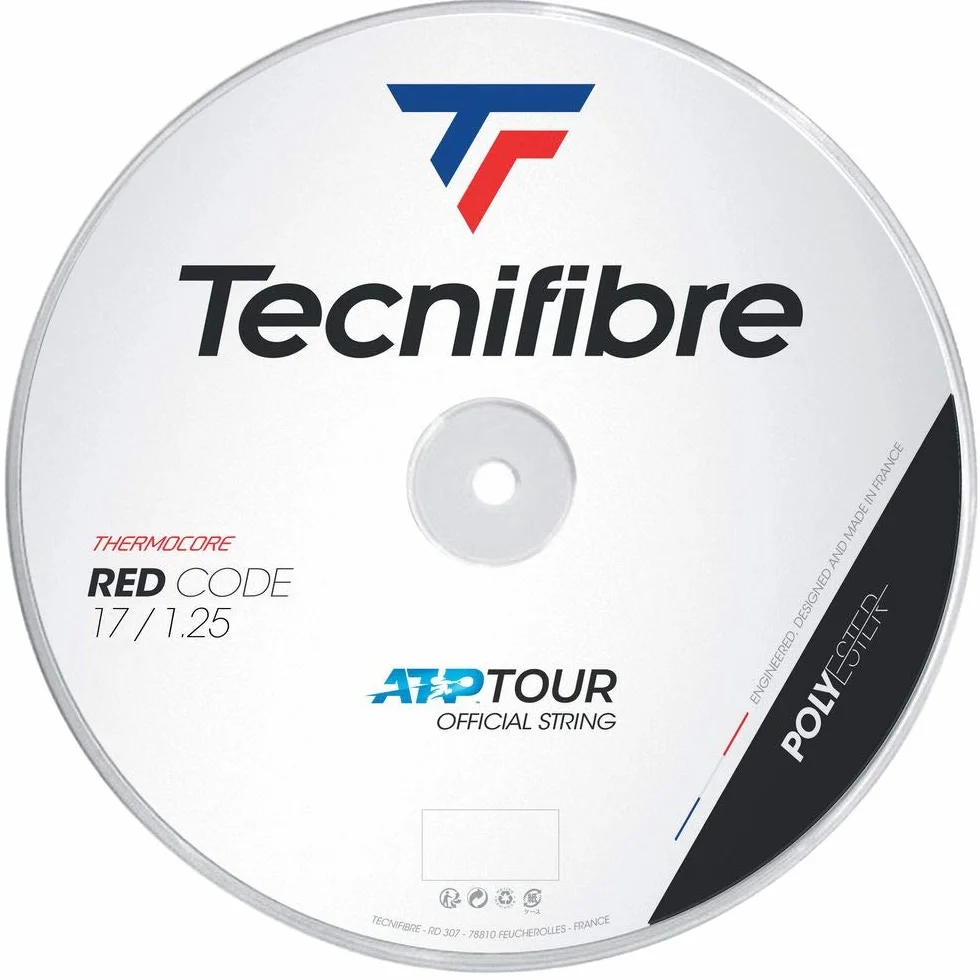 Tecnifibre Pro Redcode 1.25 Bobine 200m Cordage De Tennis Rouge
