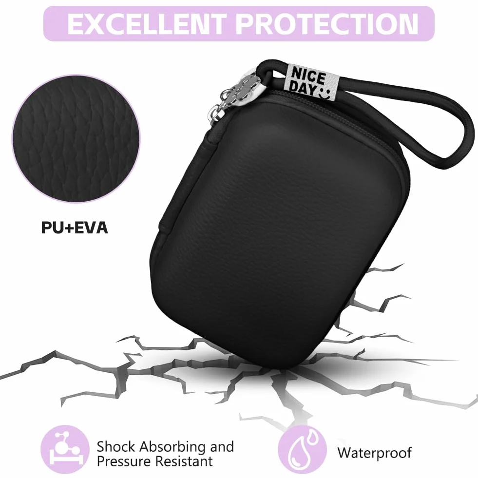 Ainiv Étui pour Appareil Photo Compact pour Appareil Photo Numérique Sony ZV-1, Ricoh GR, Casio ZR1000, Canon G7, SX720, Panasonic ZS110, et Accessoires et Carte SD