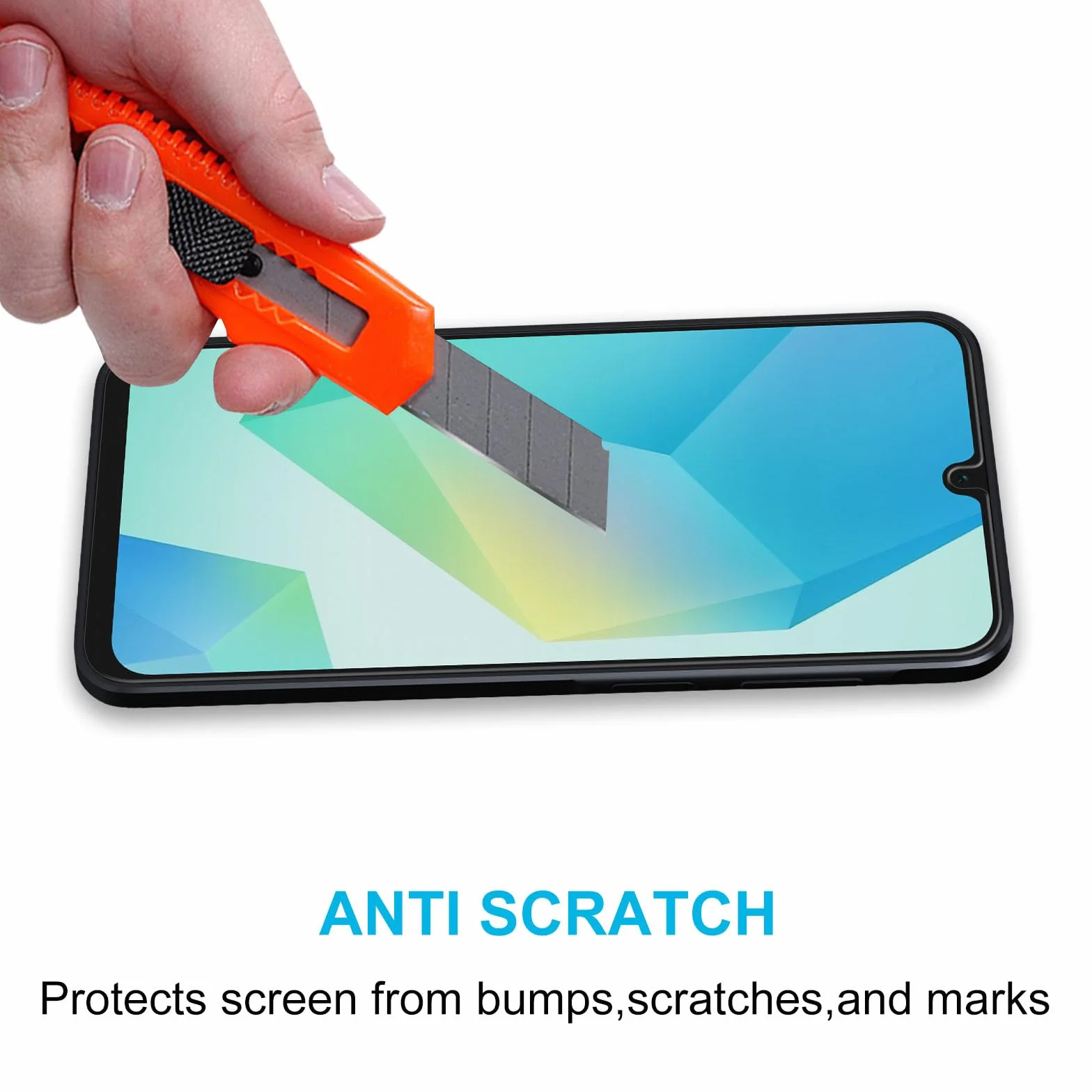Didisky Lot de 3 Protecteur Verre Trempé pour Samsung Galaxy A16, A17, A26, Film Protection écran, dureté 9H, Pas de Bulles, Haute définition