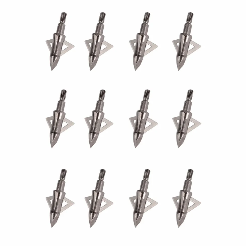 Têtes de Chasse 100 125 Grains à Visser pour Arbalète Arc Classique