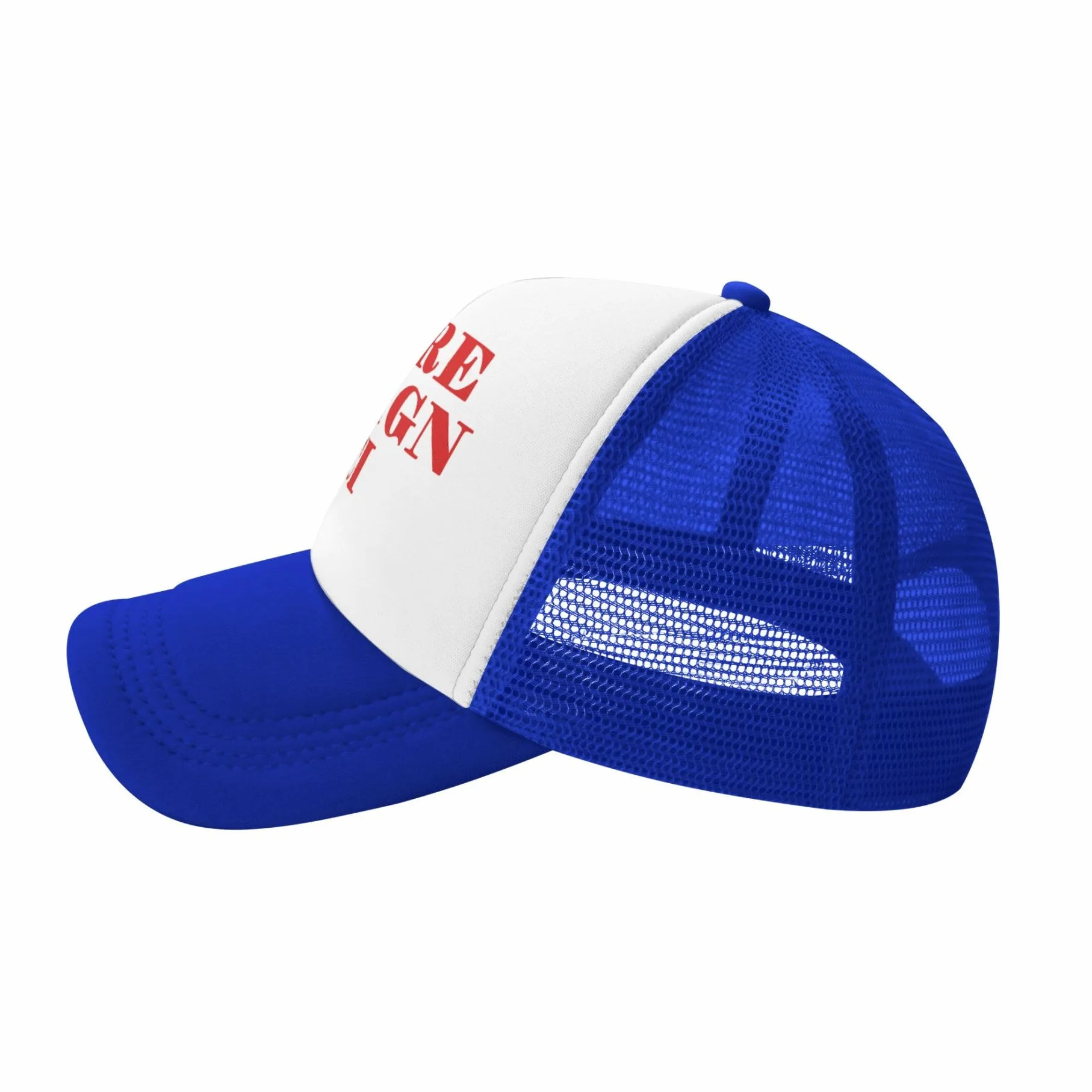 Casquette personnalisable baseball avec votre logo, casquette trucker unisexe en mesh