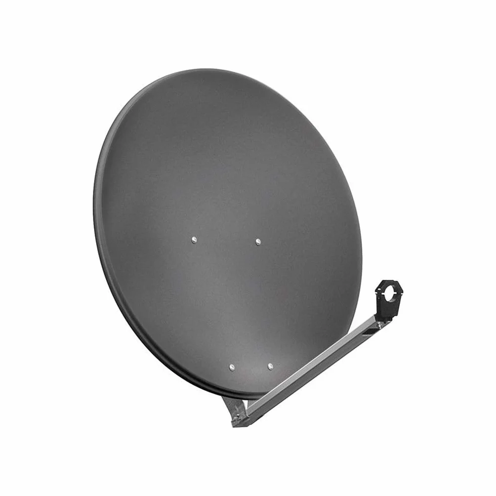 Goobay 67333 Antenne Parabolique en Aluminium, 80 cm
