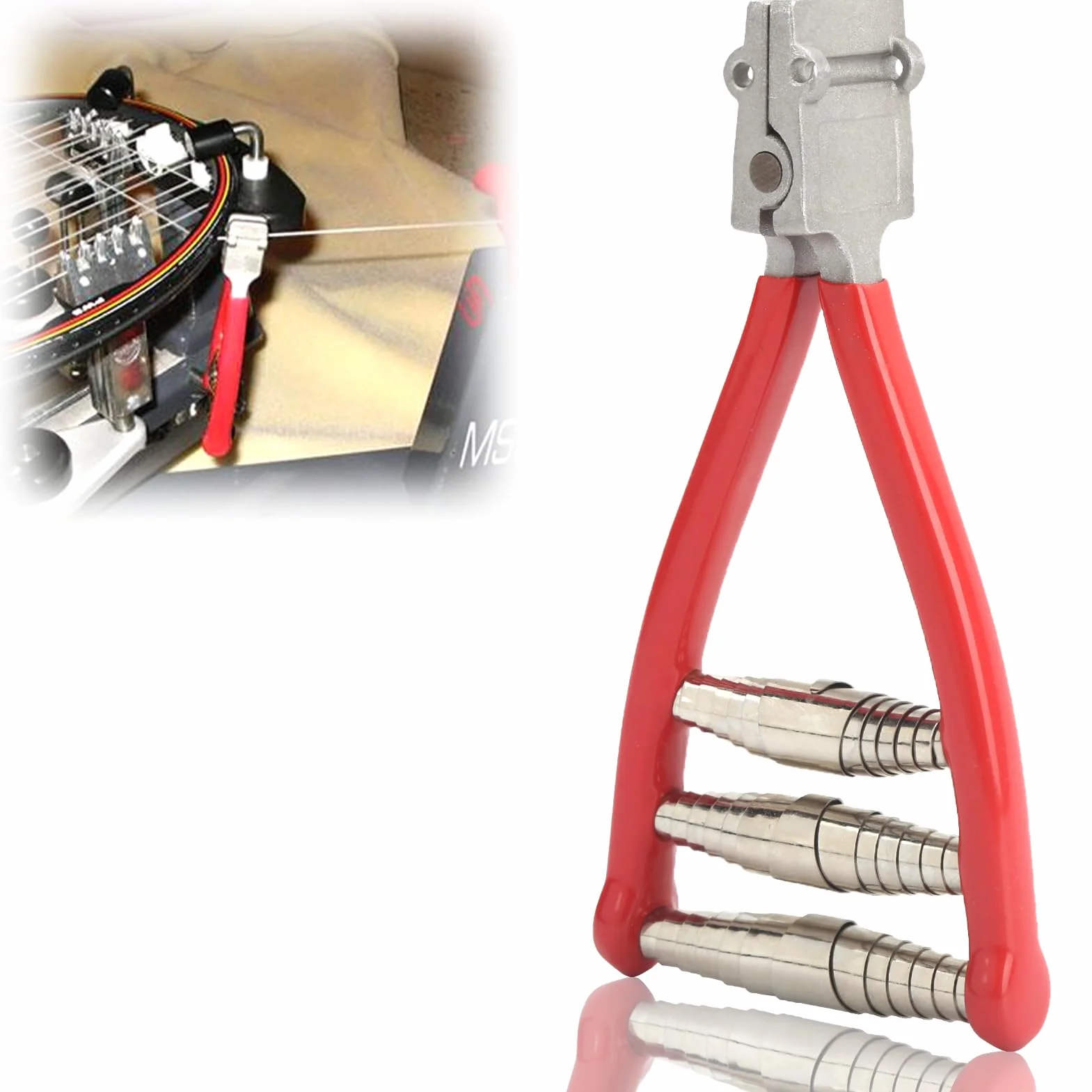 Pince à Corder à 3 Ressorts Racquet Stringer clamp pour Raquette de Tennis