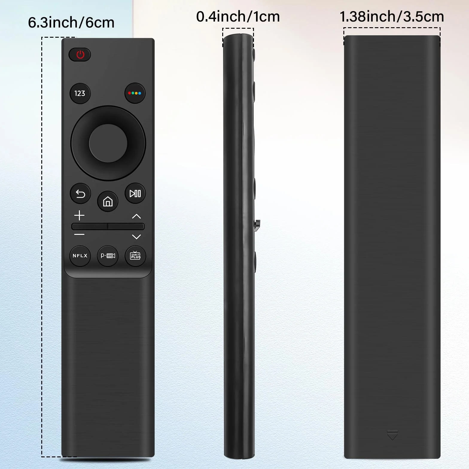 Télécommande de Remplacement BN59-01358B Compatible avec Tous Les téléviseurs Samsung LED QLED UHD SUHD HDR LCD Smart TV, Boutons Netflix, Prime Video, Samsung TV