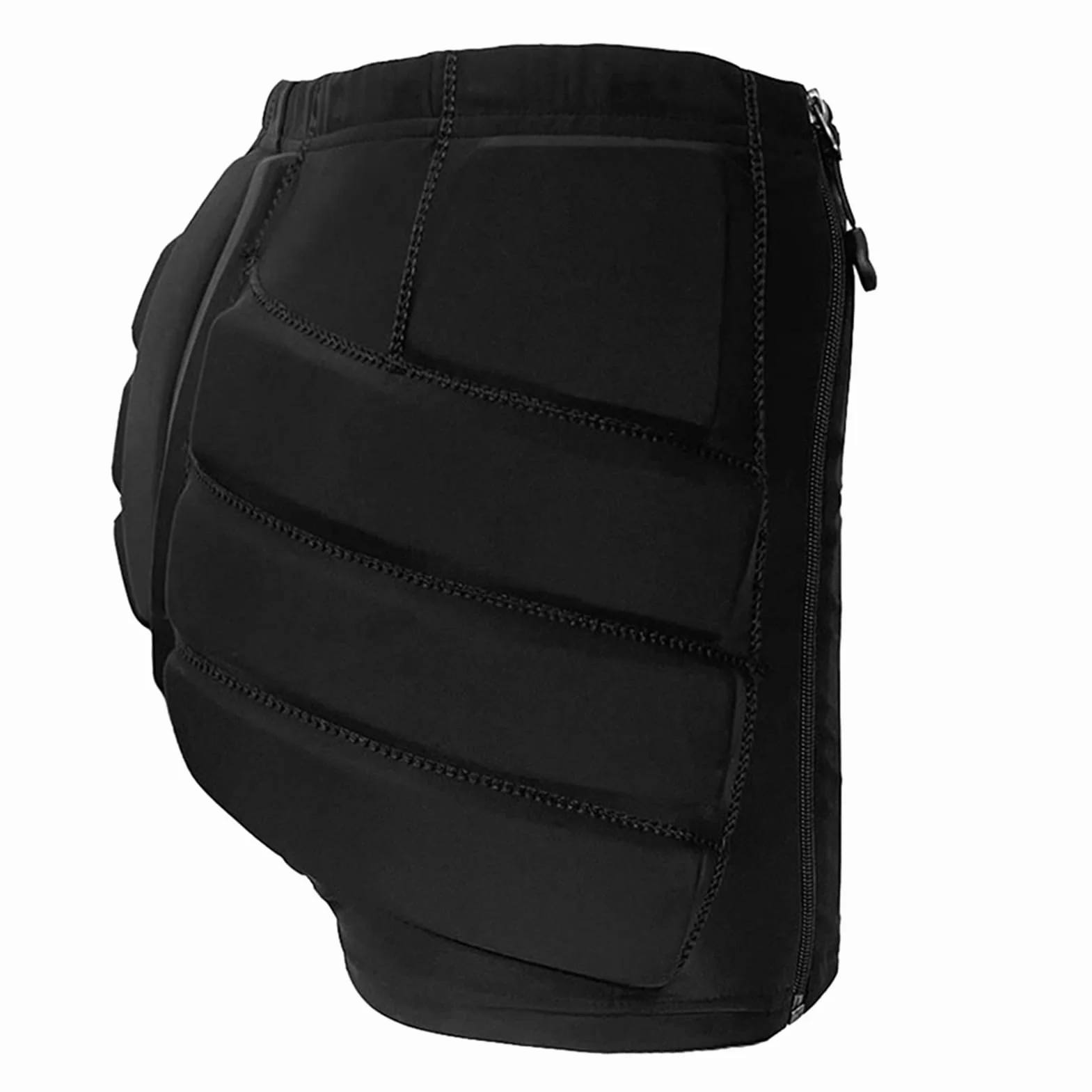 Short rembourré protection hanches fesses coccyx snowboard skate ski amovible respirant