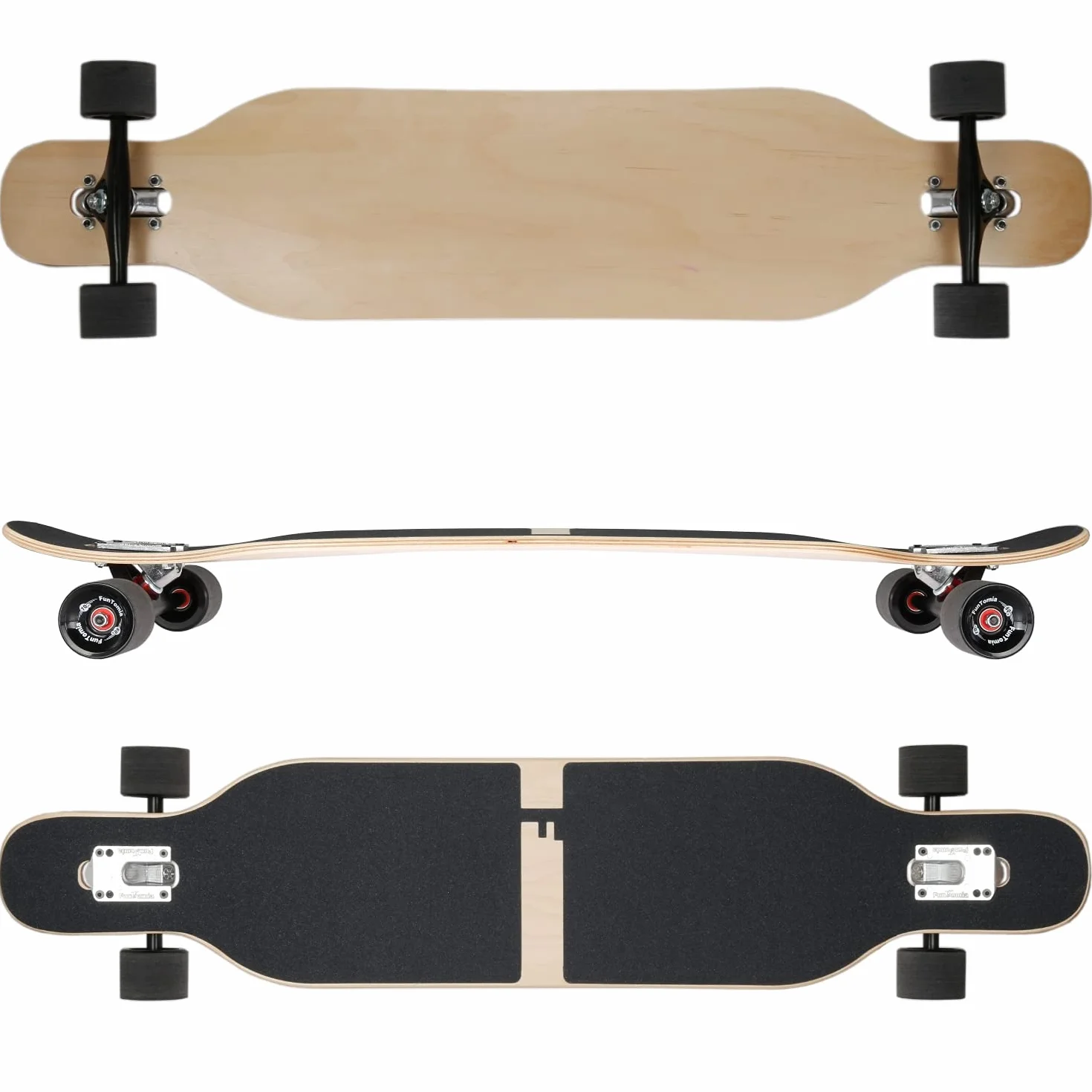 Flex1 Longboard Camber 122 kg bois d'érable