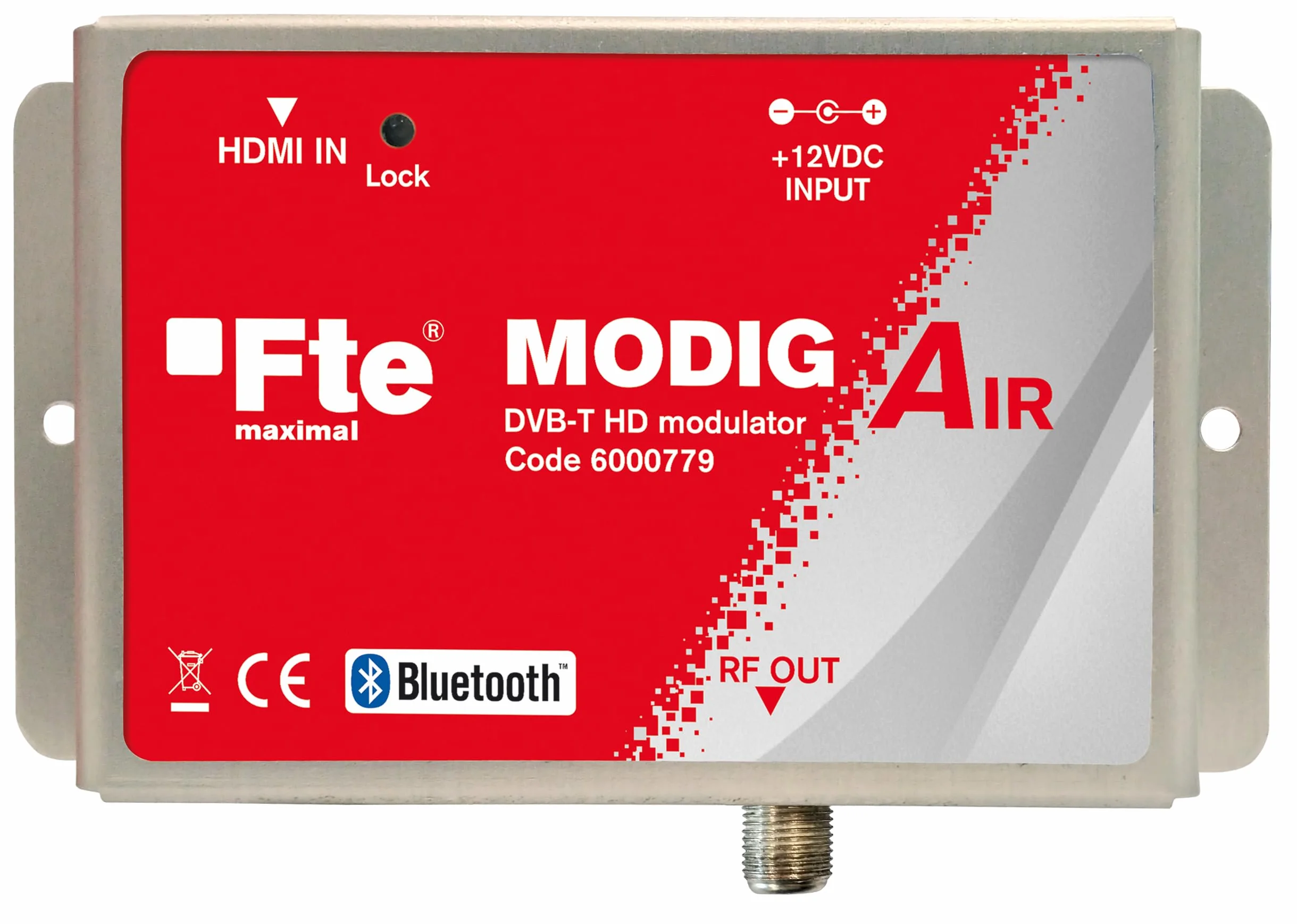 MODIG Air modulateur A/V vers Digital terrestre (DVB-T) Full HD 1080 avec Une entrée HDMI et Une Sortie RF gérée par Bluetooth Via Une Application