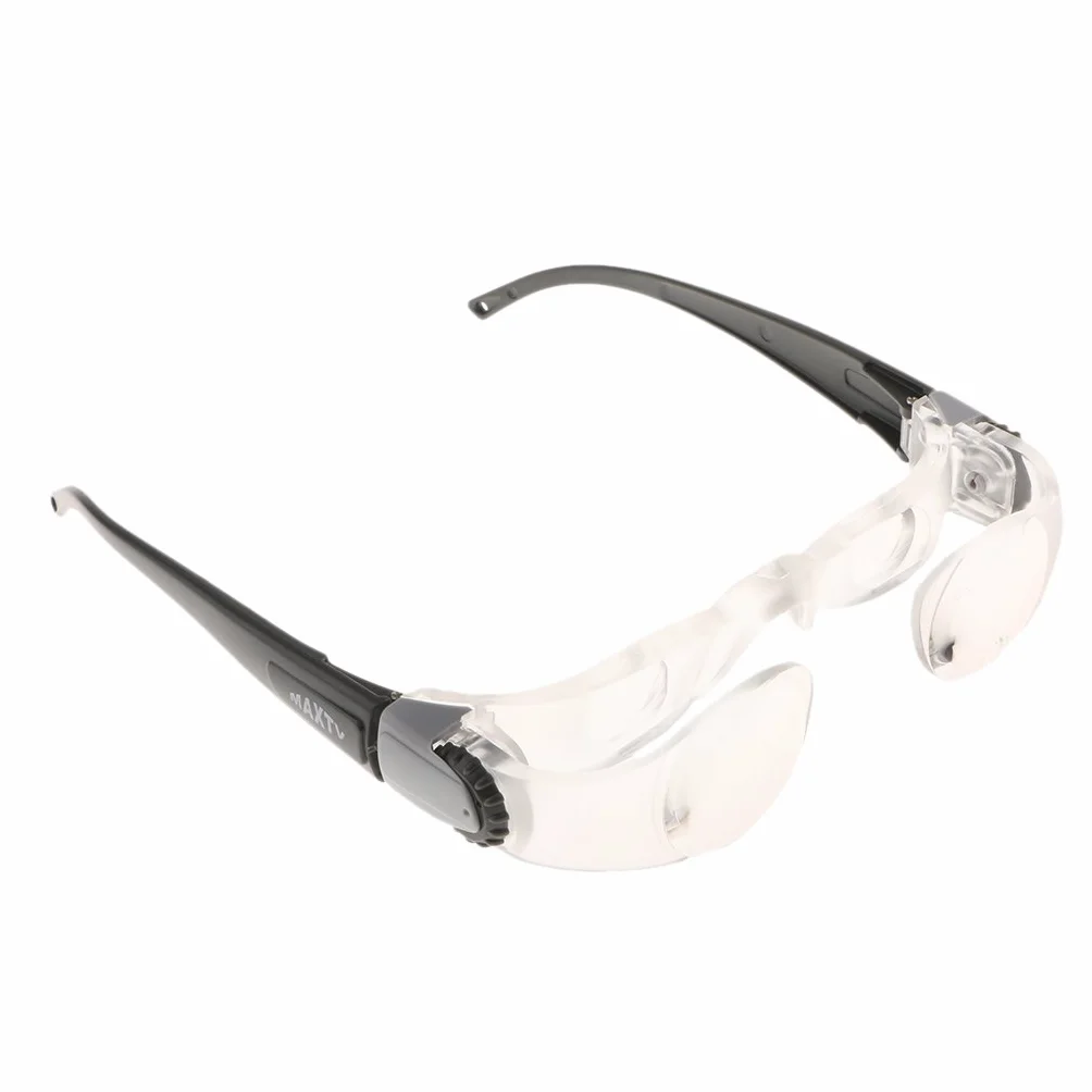 Gazechimp 2.1X Zoom Grossissement Lunettes Télévision Magnifying Glass Lentilles Clair Agrandissement