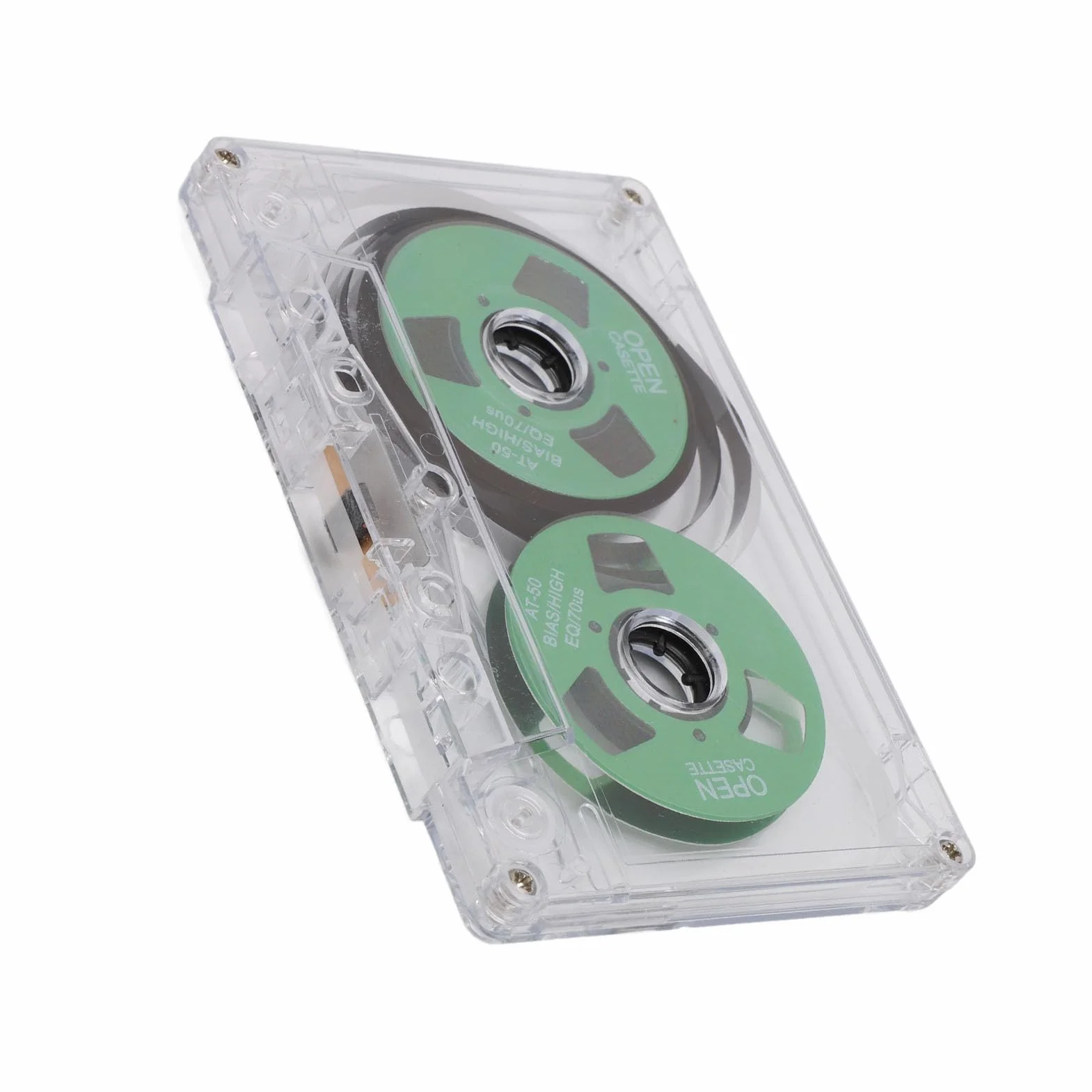 Cassette Vierge Bobine à Bobine, Cassette Audio Double Face Métal 50 Min