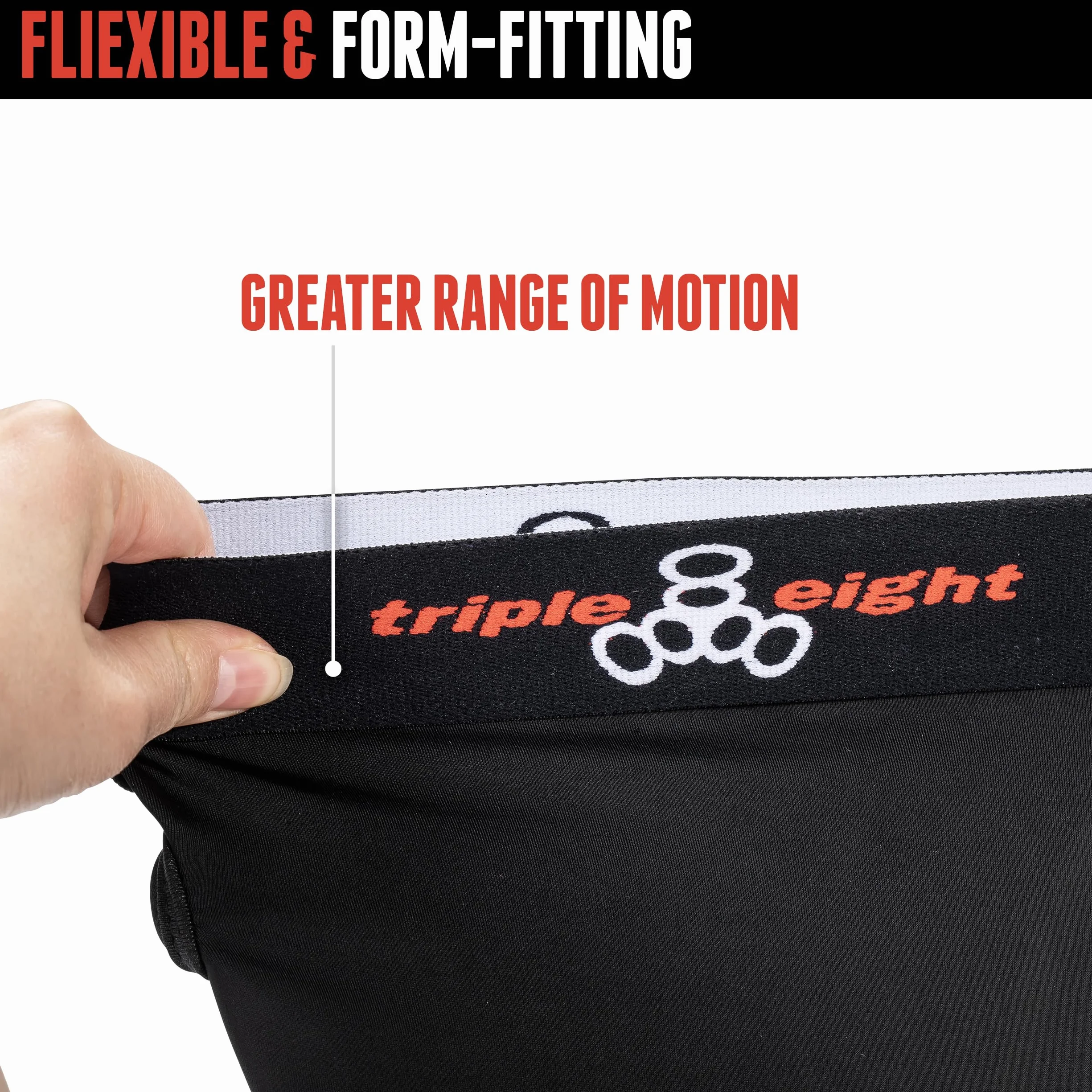 Triple Eight Bumsaver 2 Padded Shorts for Skateboarding Snowboarding Skiing