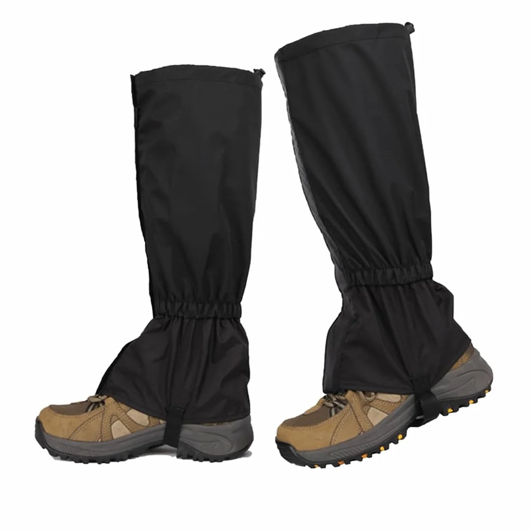 Guêtres Randonnée Imperméables Homme Femme Jambières Outdoor Neige Vent Anti Sable