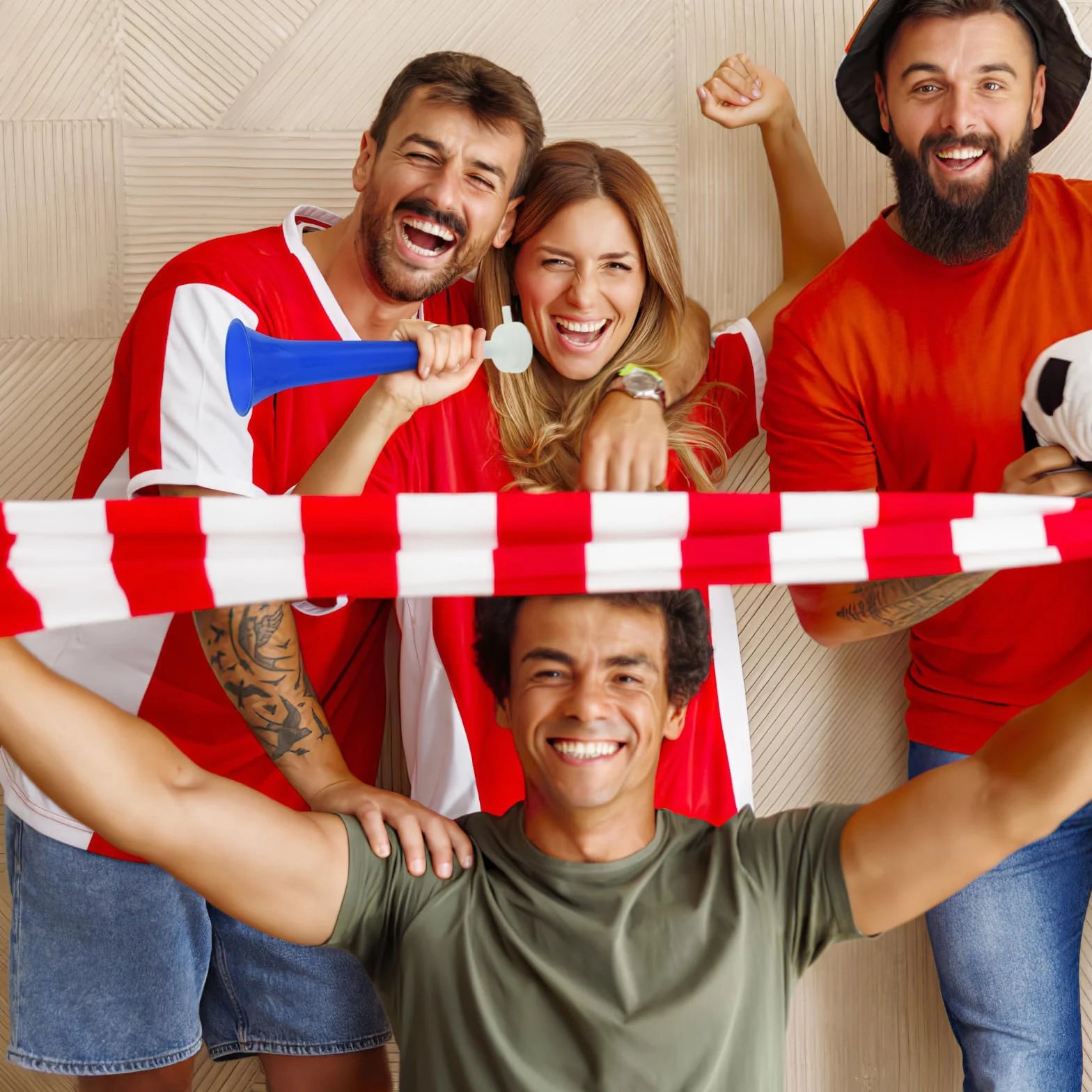 BESPORTBLE Lot de 10 trompettes de soutien pour enfants, Klaxon de stade bruyant, Mini corne de football, Accessoires de fête