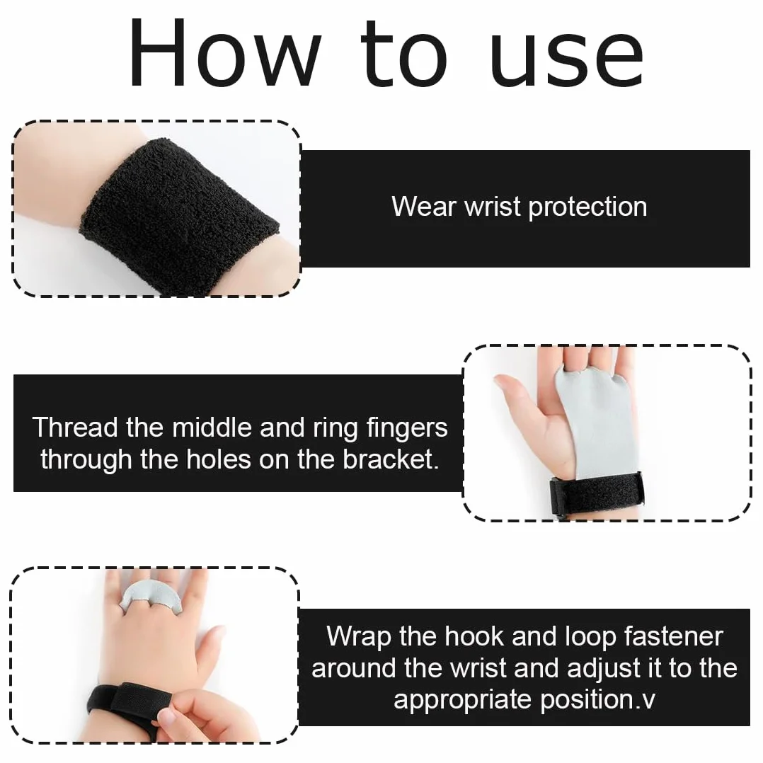 Maniques Gymnastique pour Fille, Gants de Barre, Protège-Paumes, Bandes de Poignet Sport, Fitness