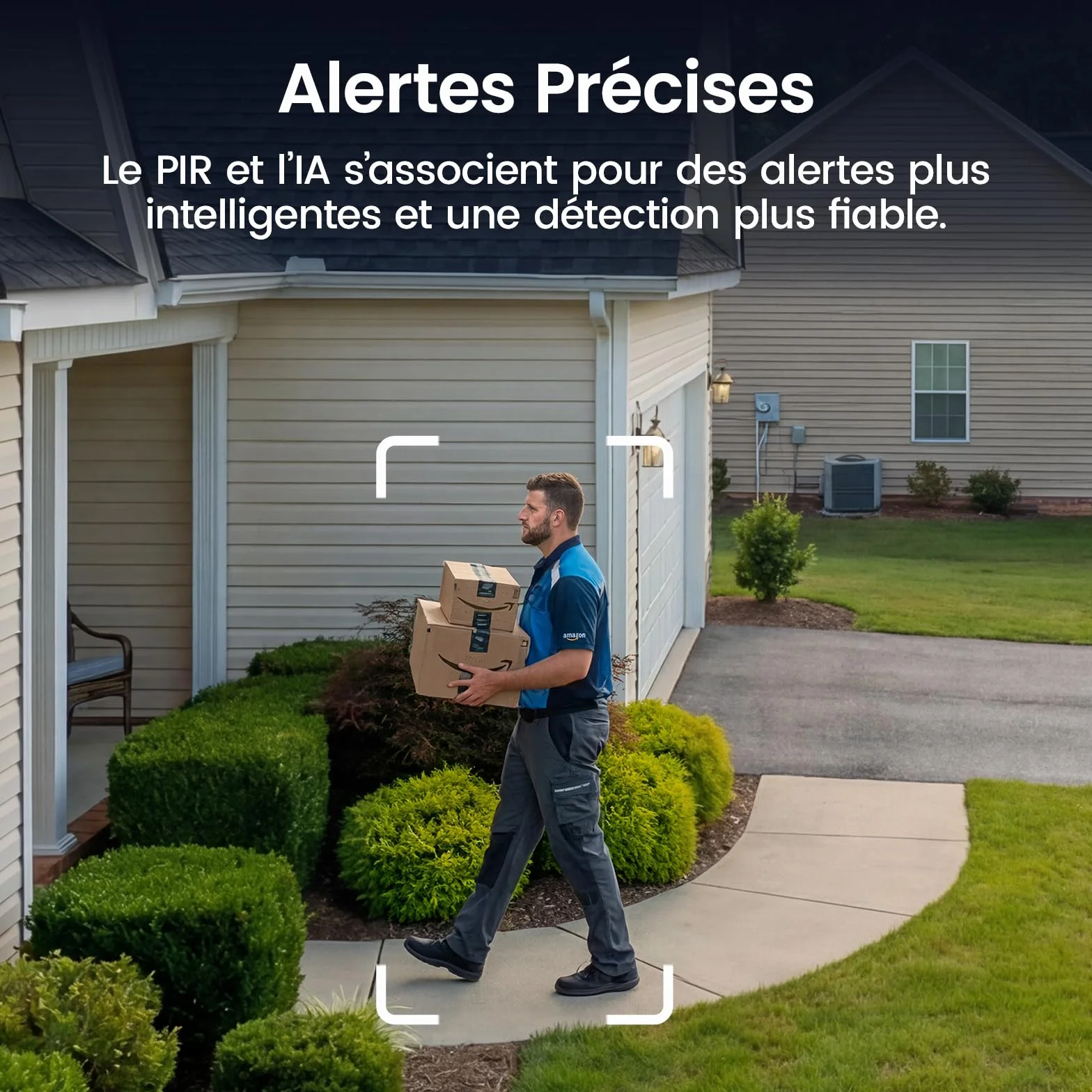 aosu 2K Camera Surveillance WiFi Exterieure sans Fil Solaire, Kit 4 Cam + aosuBase 2.0, sans Abonnement Requis, Extensible Jusqu’à 1 to, Vision Nocturne Couleur AI PIR Détection Suivi Inter-Caméras