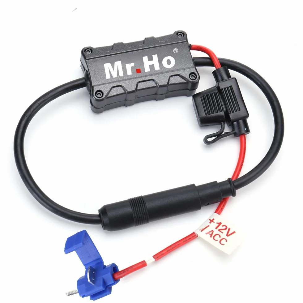 Mr.Ho 12V Amplificateur de Signal d'antenne Radio Adaptateur Voiture Automobile FM AM Adaptateur