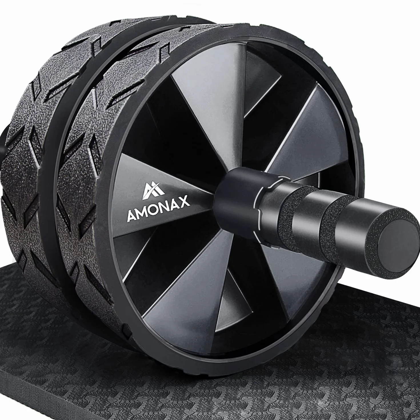 Amonax Roue Abdominale Convertible, Ab Roller Wheel, Roulette Abdominaux Exercice