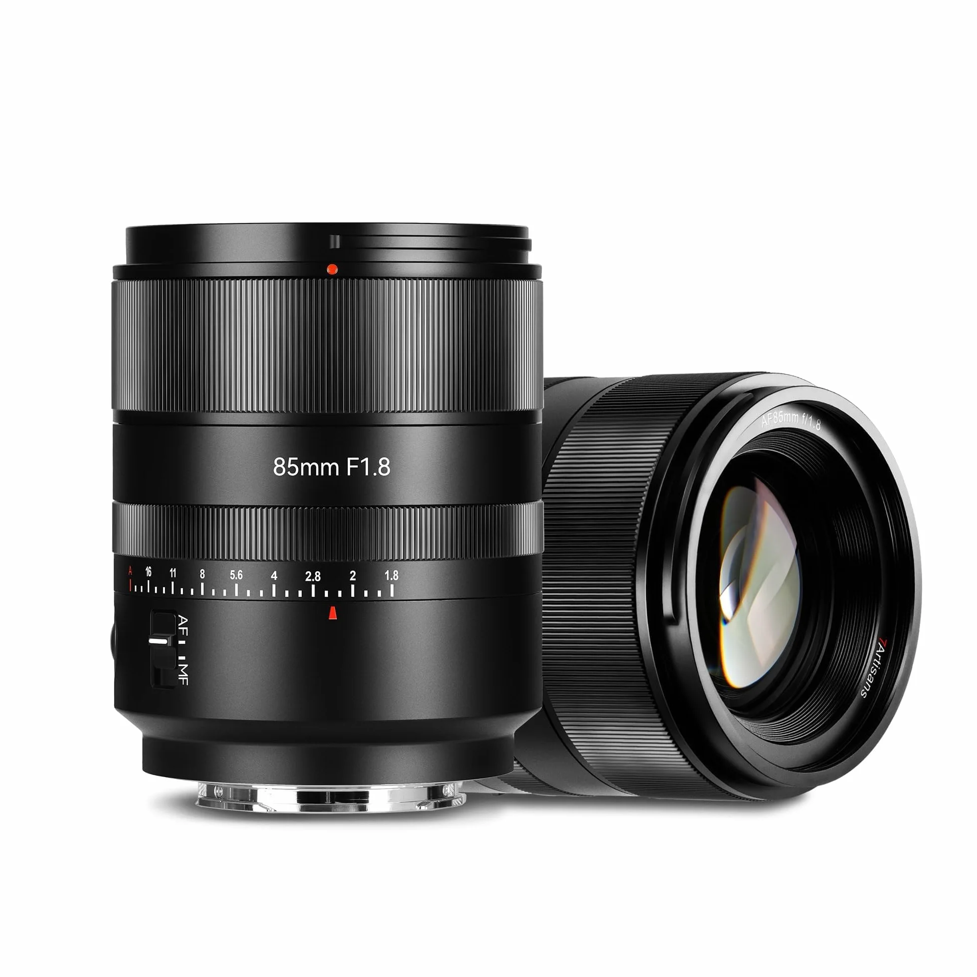 7artisans AF85mm f1.8 Objectif Automatique Portrait Plein Format Compatible avec Les appareils Photo Panasonic LUMIX S Series/Sigma série L (Noir)