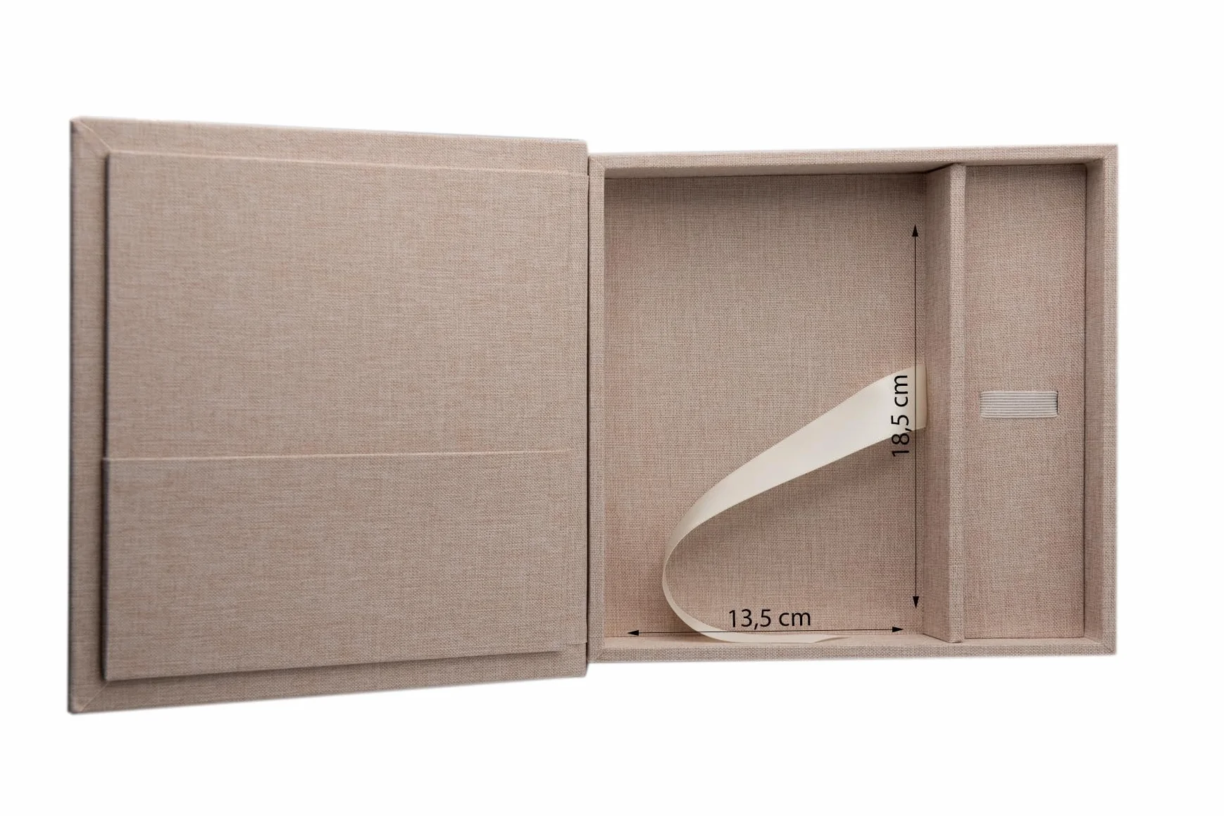 Élégante boîte photo, avec fente USB, boîte cadeau, pour clés USB et tirages photo 13 x 18 cm (sans USB), boîte de rangement, boîte de rangement, boîte de rangement, boîte à souvenirs, cadeau photo