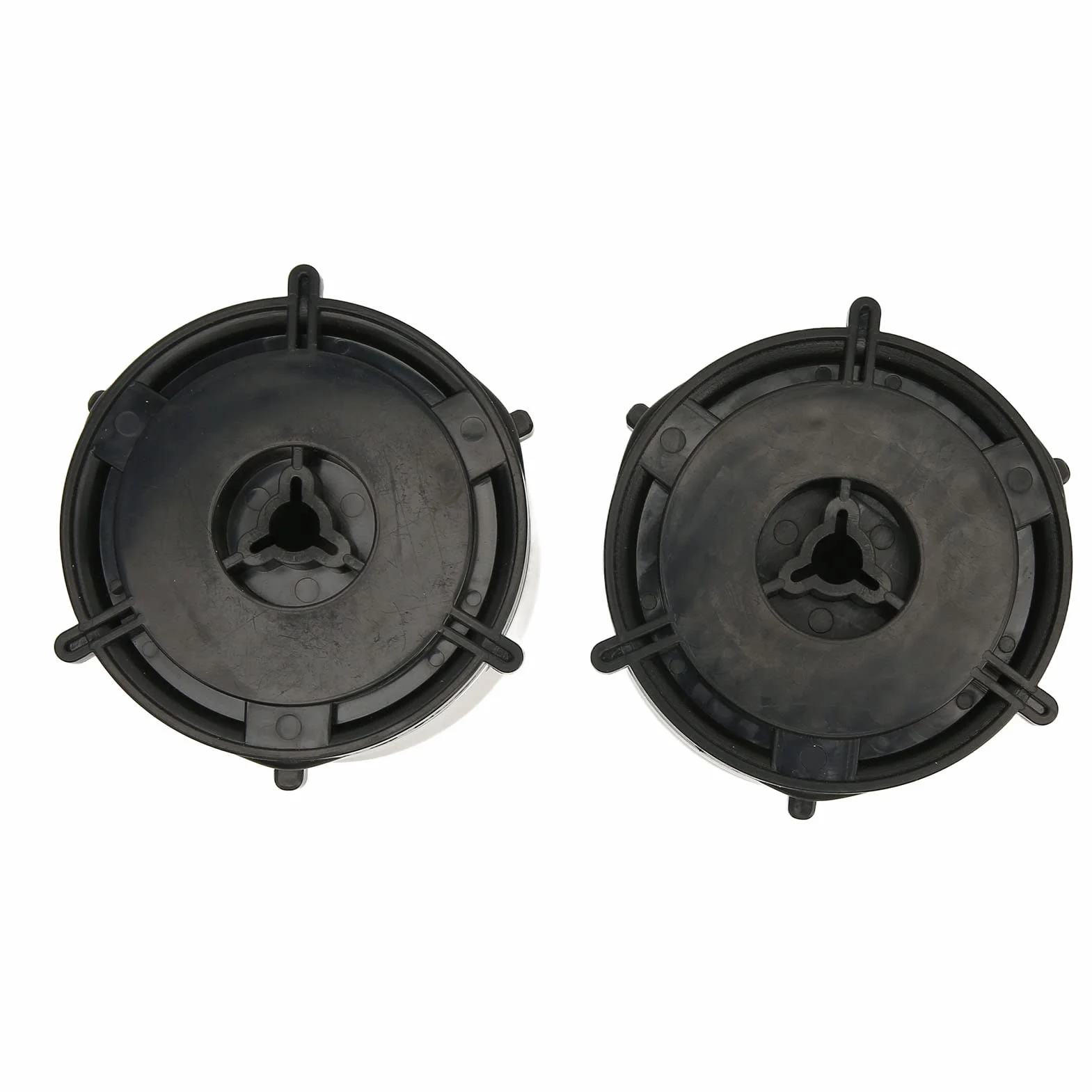 Adaptateur De Moyeu Nab,1 Paire D'Adaptateurs De Moyeu Nab en Aluminium Poli,Dispositif De Chargement Universel D'Ouverture De 10 Pouces pour Studer pour pour,Vidéo Et Périphériques Vidéo Et