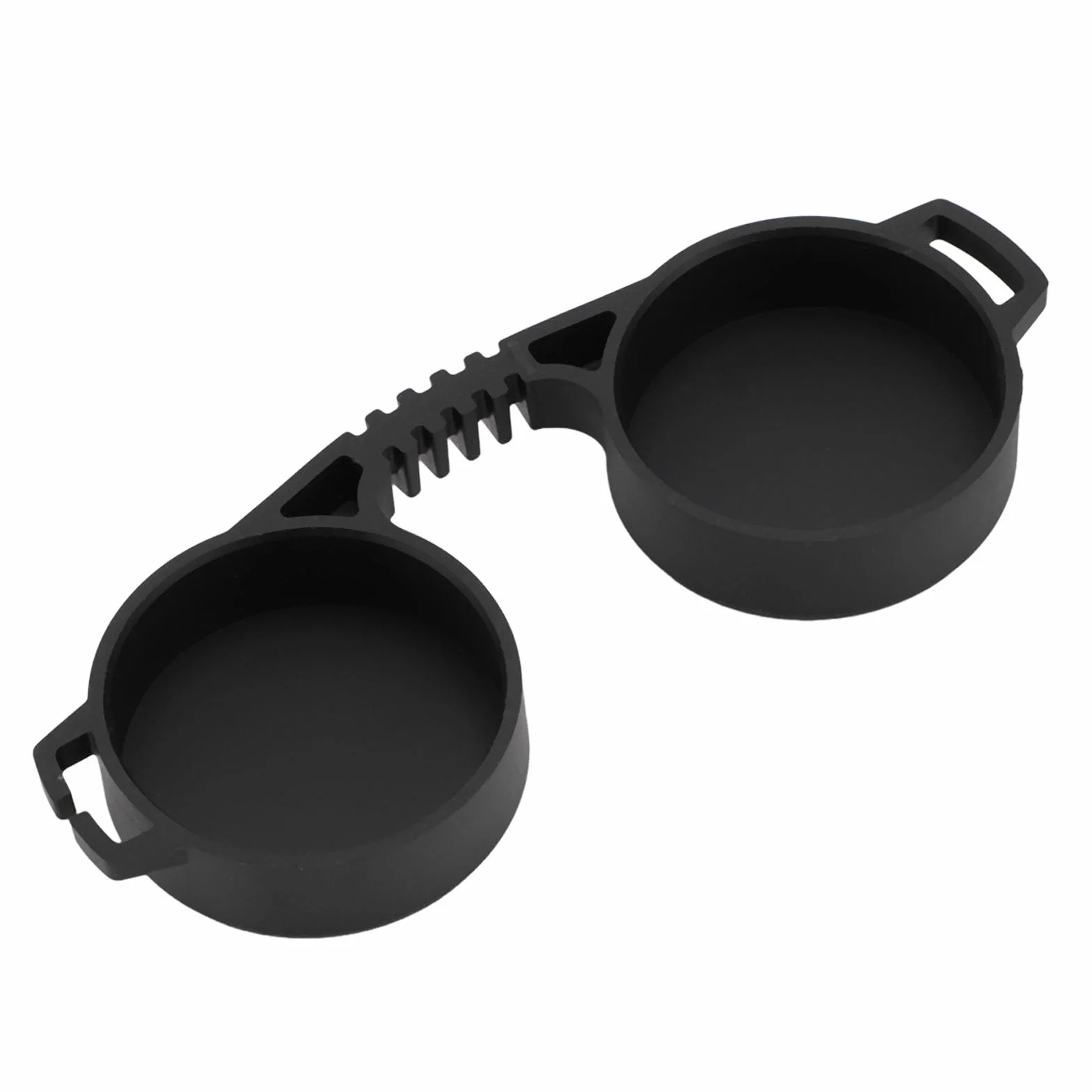 Syrisora Couvercle D'oculaire de Jumelles de 44 Mm, Capuchon de Protection en Caoutchouc, Contre la Pluie et la Poussière, Compatible avec 8x30 10x30 8x32 10x32 8x42 10x42 8x50 avec
