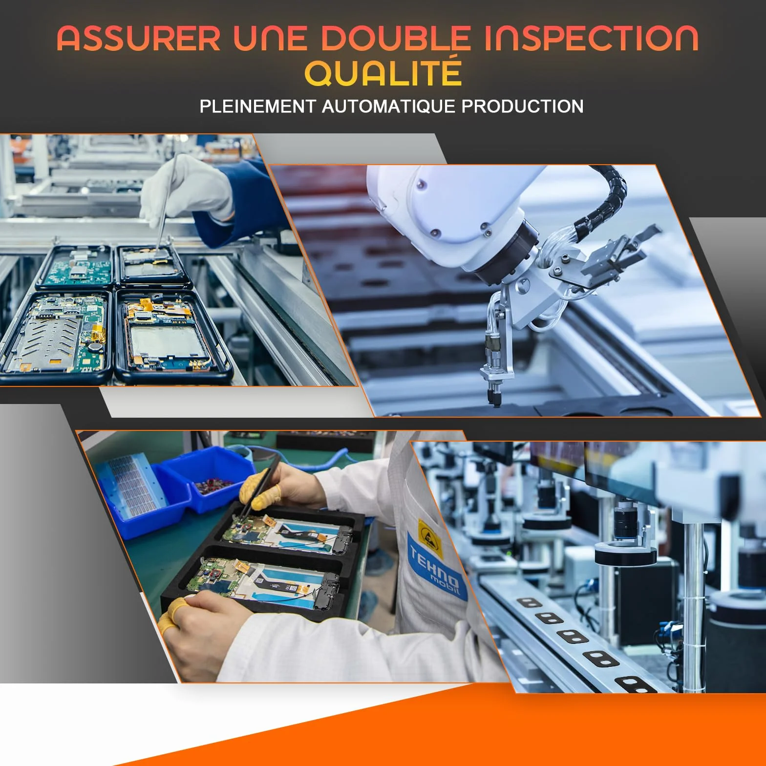 2 Packs Lentille Caméra pour Xiaomi Redmi 13 2404ARN45A/24040RN64Y Origine Remplacement Vitre Appareil Photo Objectif Arrière + Kit de Réparation