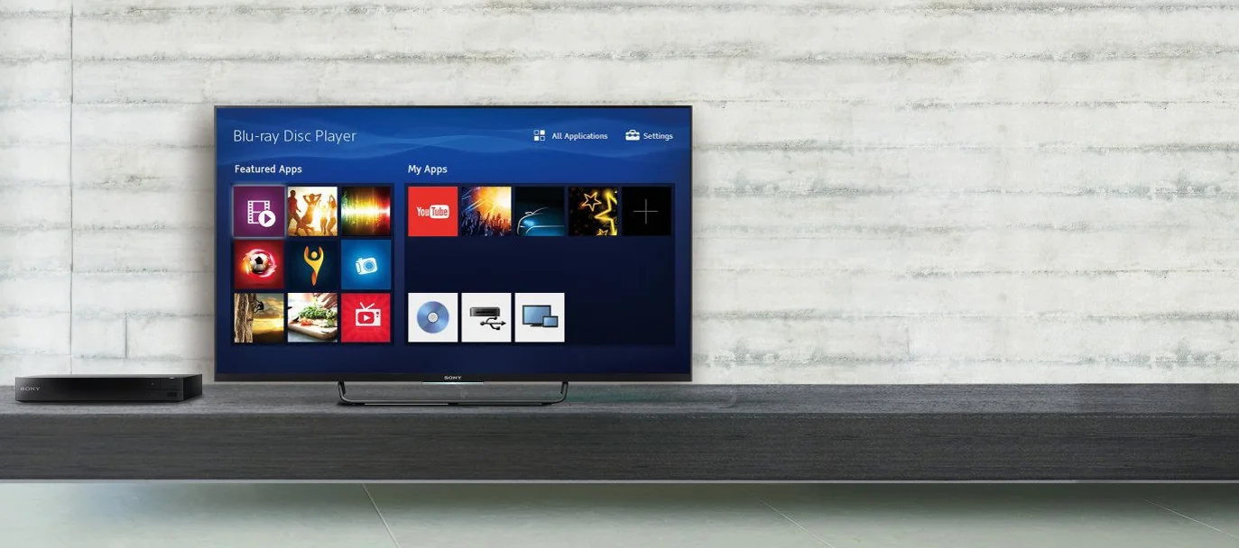 Sony BDP-S3700 Lecteur Blu-Ray Wi-Fi & USB, Noir