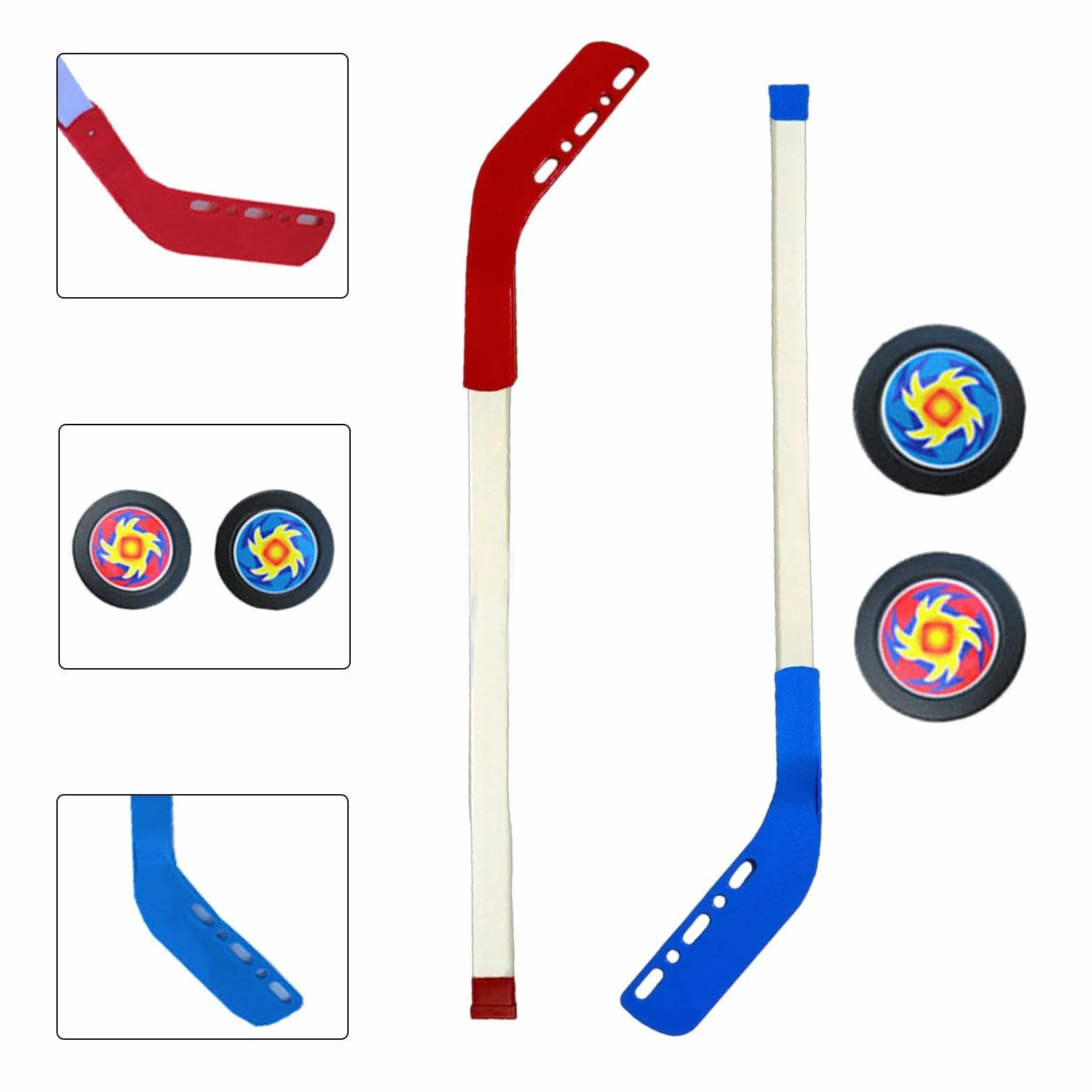 Ensemble de Hockey pour Enfant, Bâton et Balle de Hockey de Rue, Équipement d'Entraînement