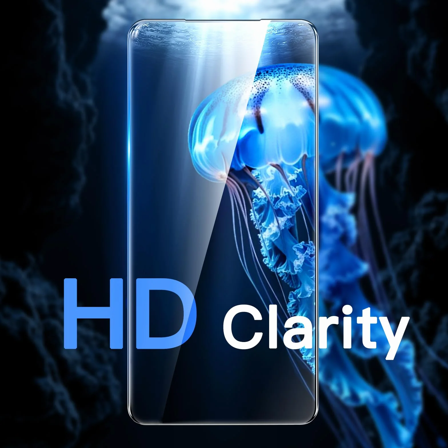 JETech Protection D'écran pour Samsung Galaxy S26, Film en Verre Trempé 9H avec Outil d'Installation Facile, Compatible Empreinte Digitale ID, HD Transparent, Lot de 3