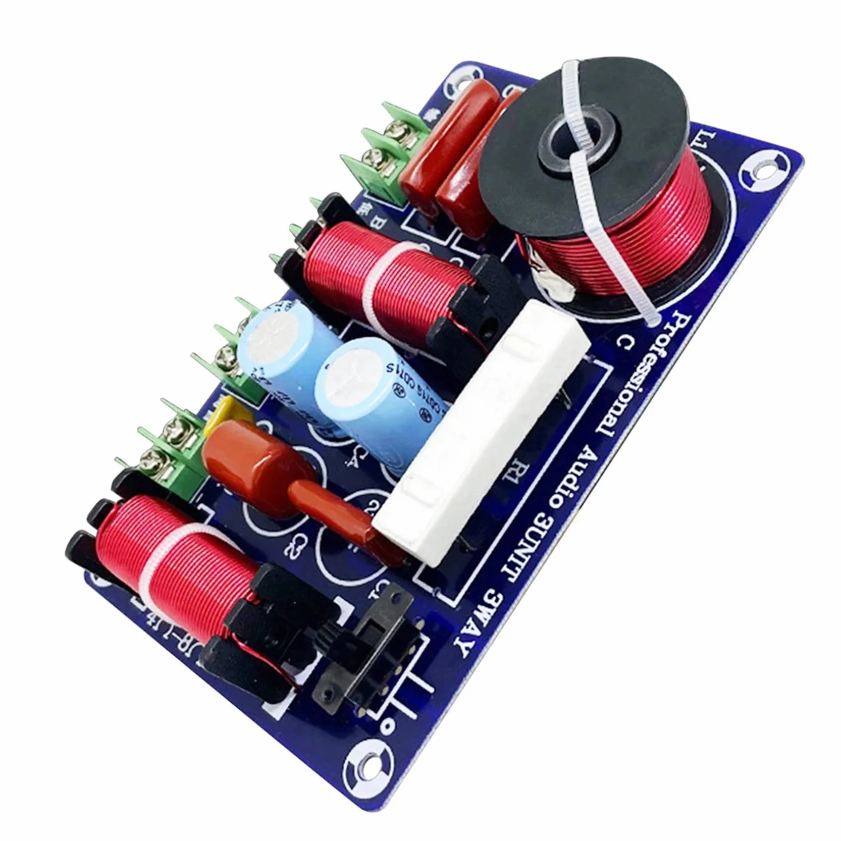 4 unités 3 voies 250 W 850/5200 Hz diviseur de fréquence DIY haut-parleur filtre circuit aigus graves médias HiFi stéréo Audio Crossover