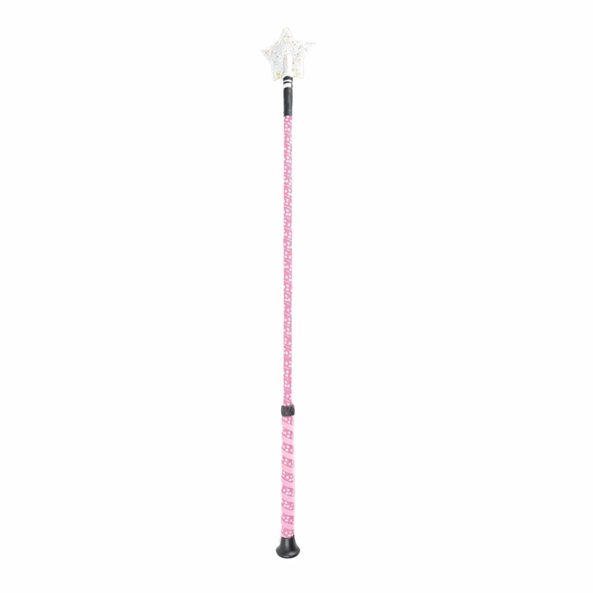 Cravache d'équitation en forme d'étoile Rose 25.5in