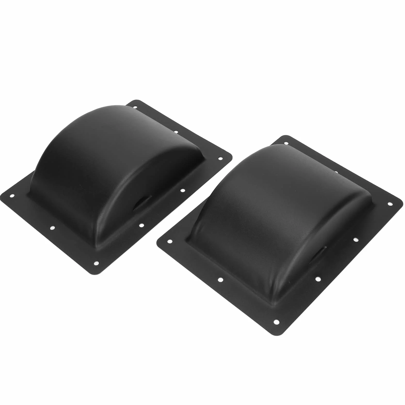 ciciglow 2 Pièces Poignées de Caisson de Basses D'enceinte, Barre d'acier Laminée à Froid de Haute Résistance avec 10 Trous de Vis pour Haut-Parleur Stéréo Bricolage Professionnel