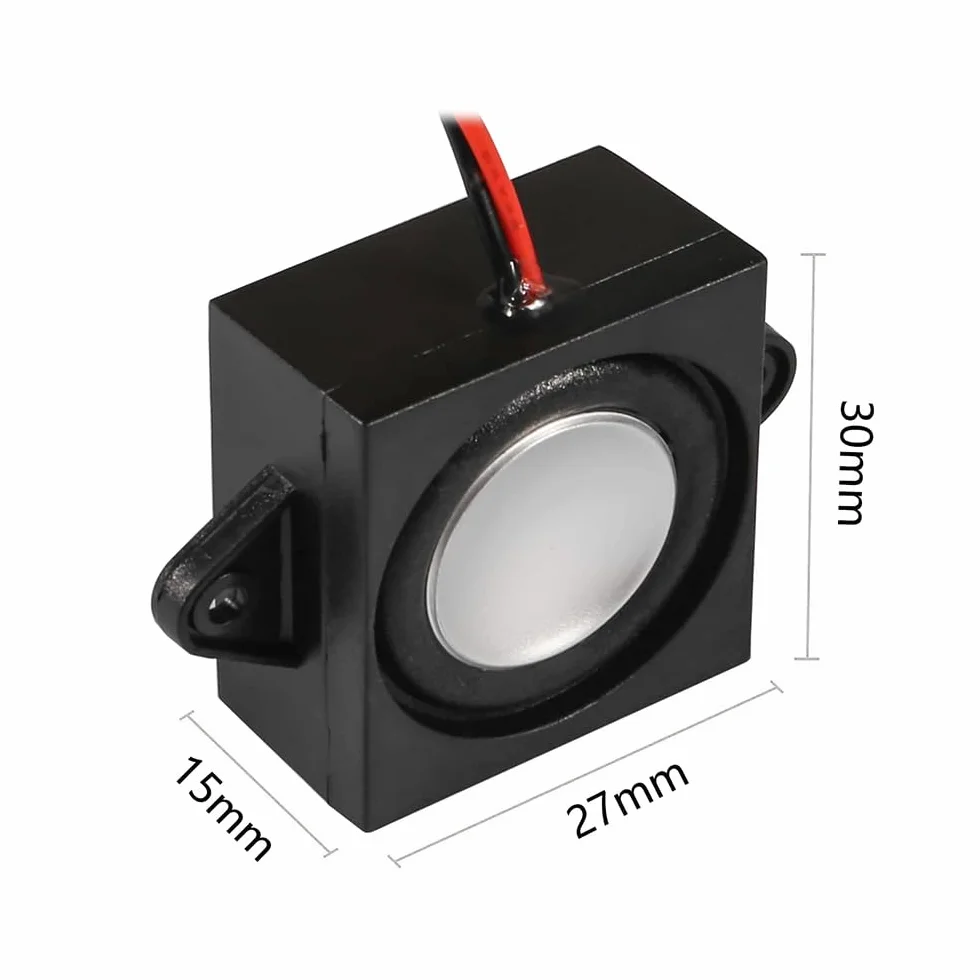 4PCS Mini Haut-Parleur à Cavité Unique de 3 Watts 8 Ohms, Interface de Séparation de Connecteur de Haut-Parleur de Petits Haut-parleurs Portables pour Variété de Petits Projets électroniques