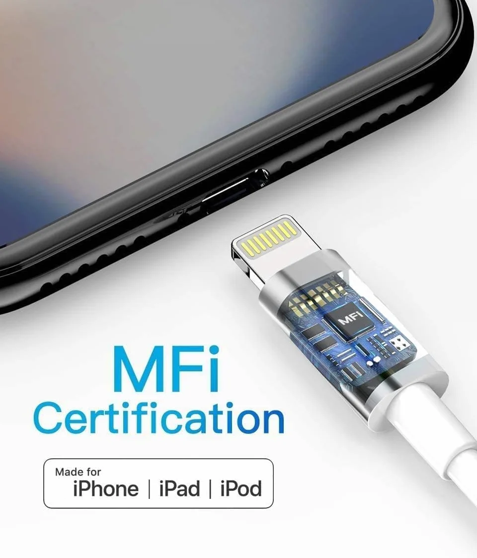 Apple MFi Adaptateur Lightning vers Prise Casque 3,5 mm Lot de 2 pour iPhone 14 13 12 11 XS XR X 8
