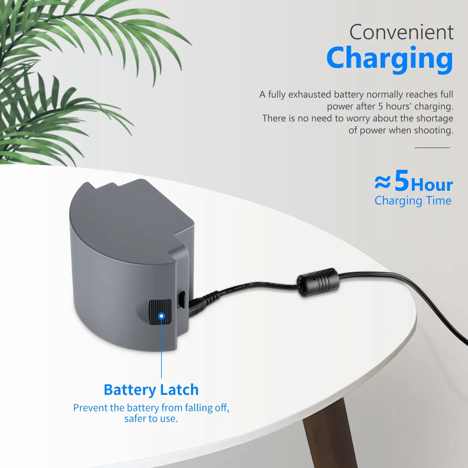 Neewer Batterie Li-ION Rechargeable Haute Capacité Batterie de Rechange de Flash pour Vision 4, ML300 Flash Stroboscopique Studio Extérieur