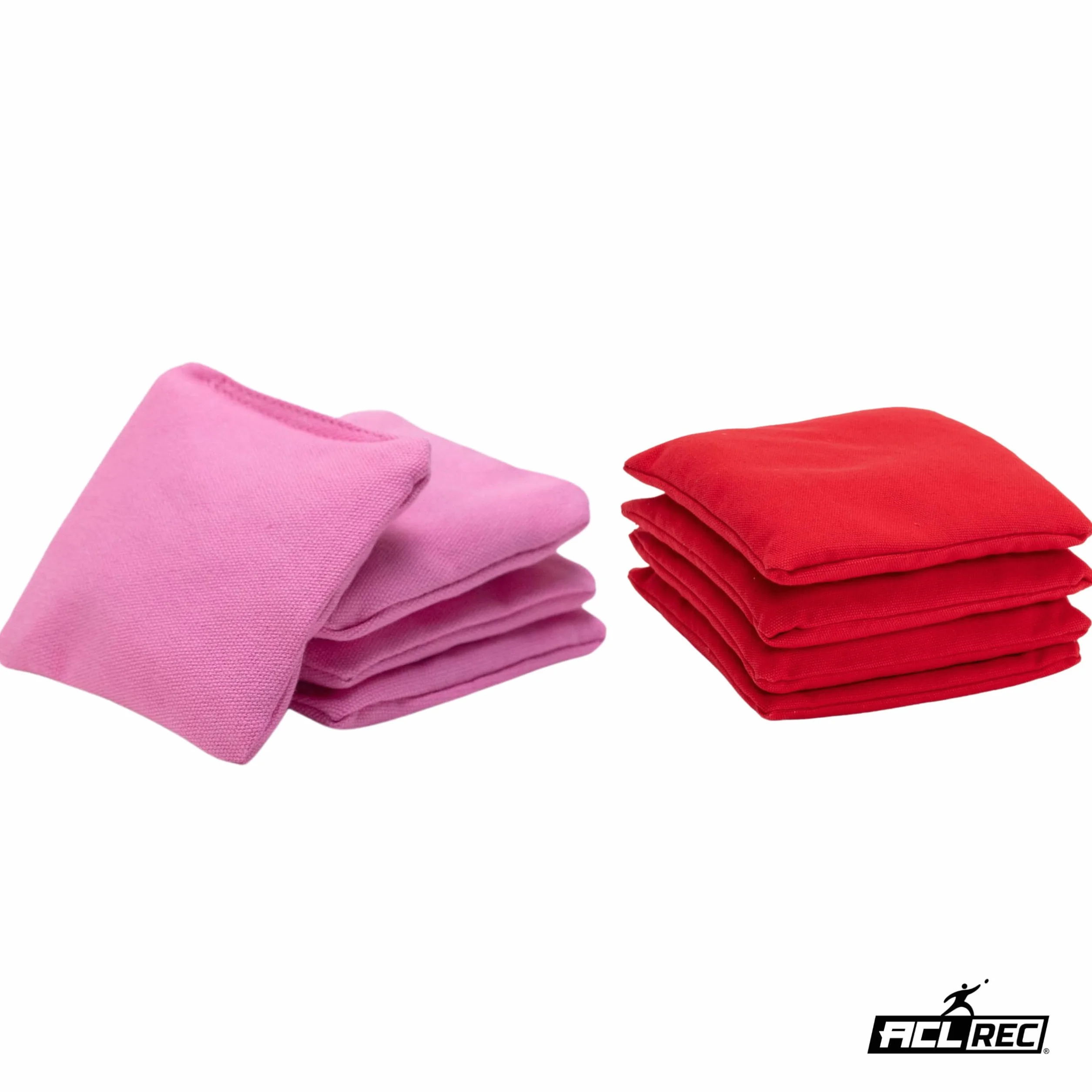 Wicked Wood Games Sacs de cornhole 2x4 officiels ACL Plusieurs options de couleur rouge rose