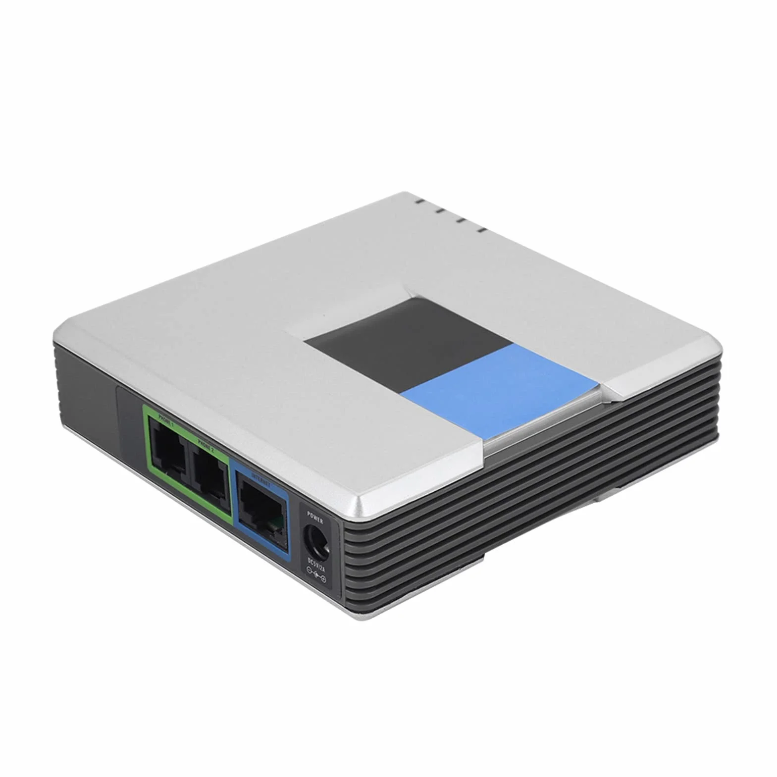 Passerelle, Adaptateur de Téléphone Internet, Prise en Charge Durable, Passerelle VoIP du Protocole SIP V2 pour Le Bureau (Prise UE)
