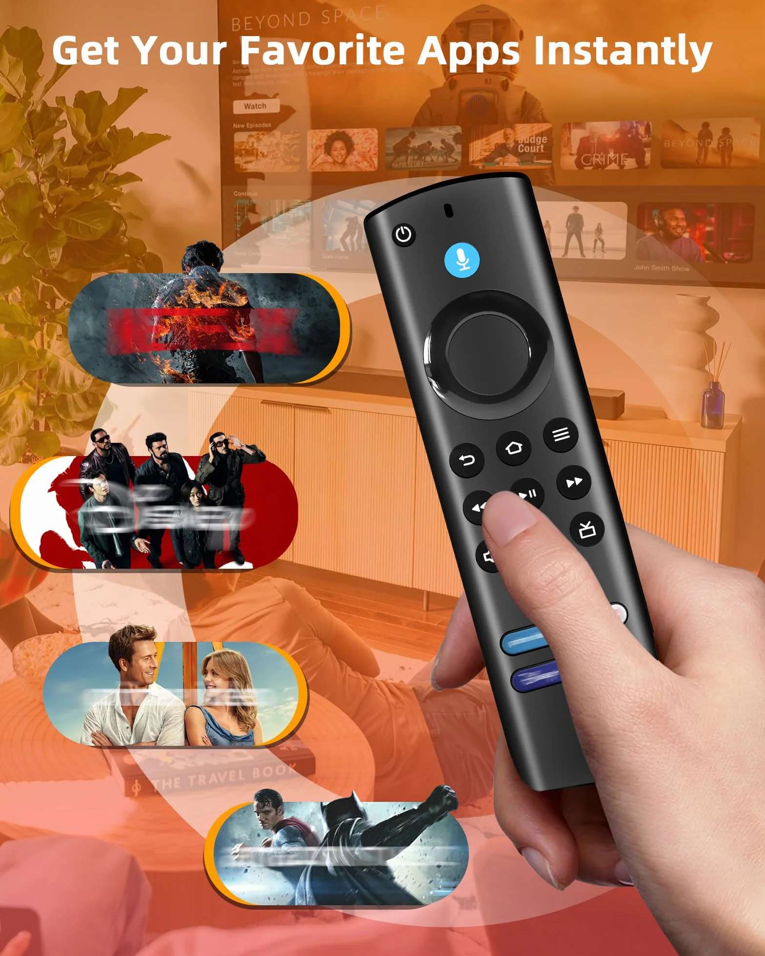 Télécommande vocale 3e génération pour Smart TV A-MZ TV St1-CK 2 gen 3 gen 4K Lite