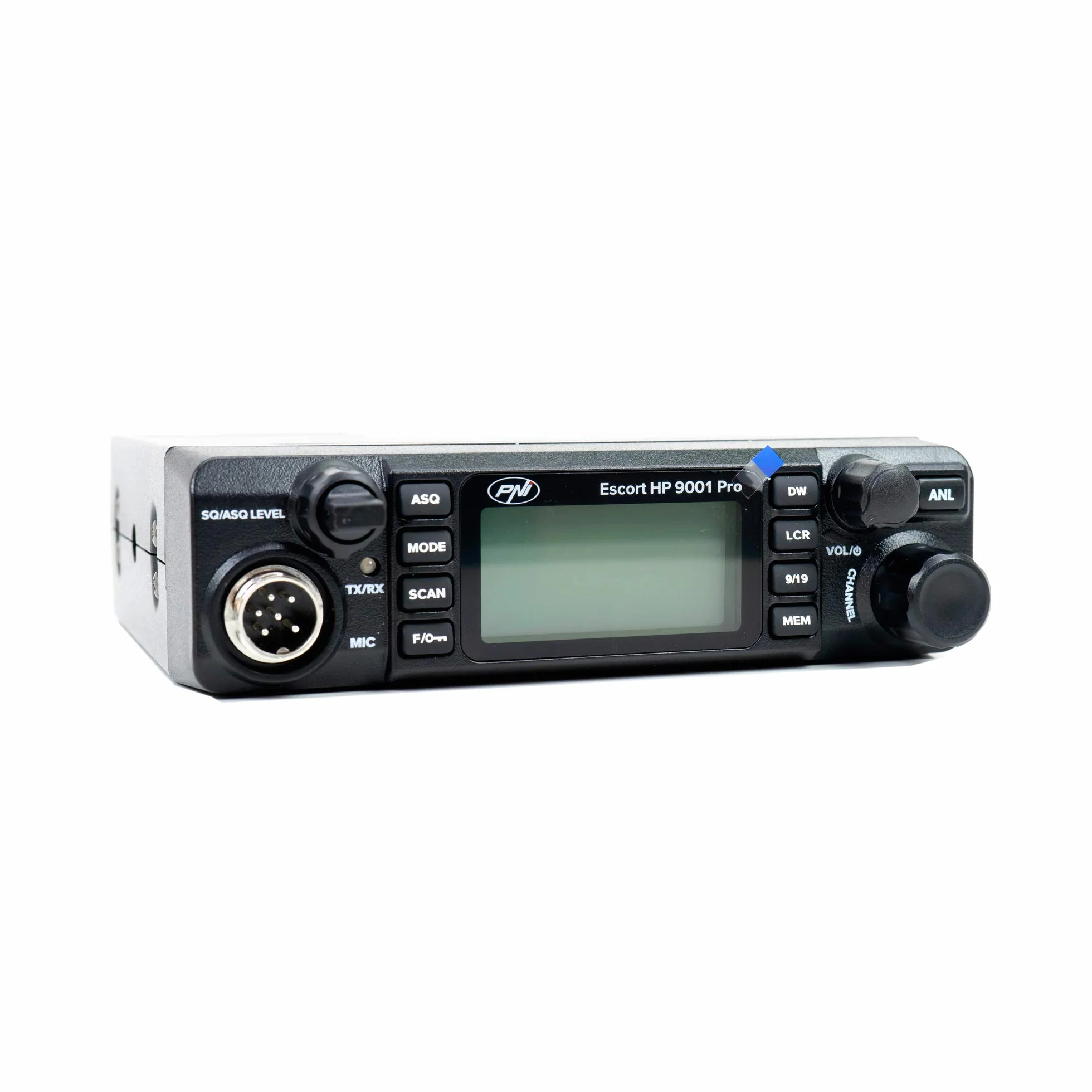 PNI Paquet Radio CB Escort HP 9001 Pro ASQ réglable, AM-FM, 12V, 4W + Antenne CB ML70 26-30MHz, 200W, 70cm, Aimant 145 mm Inclus